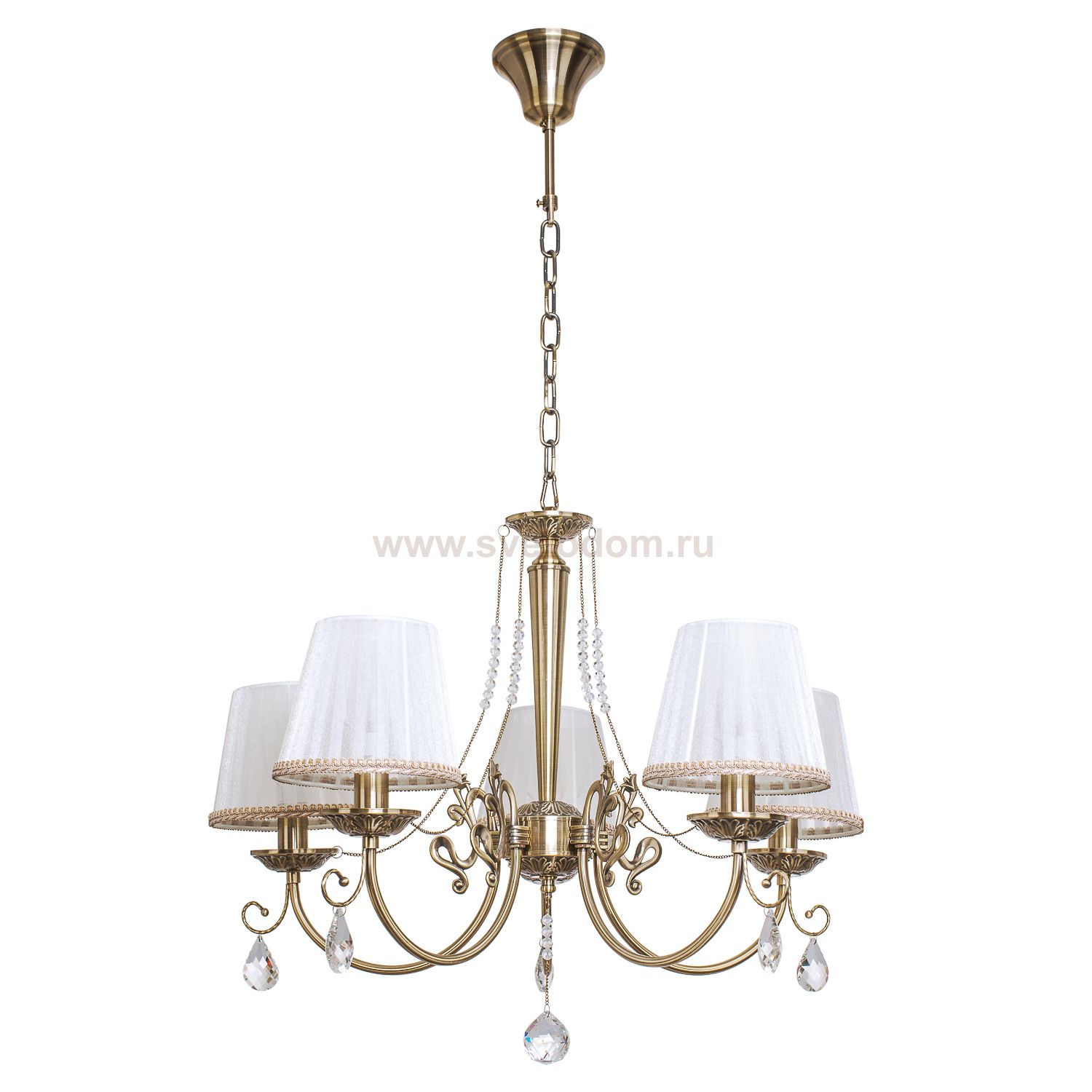 Светильник Ben Crezo B11032/5AB WT