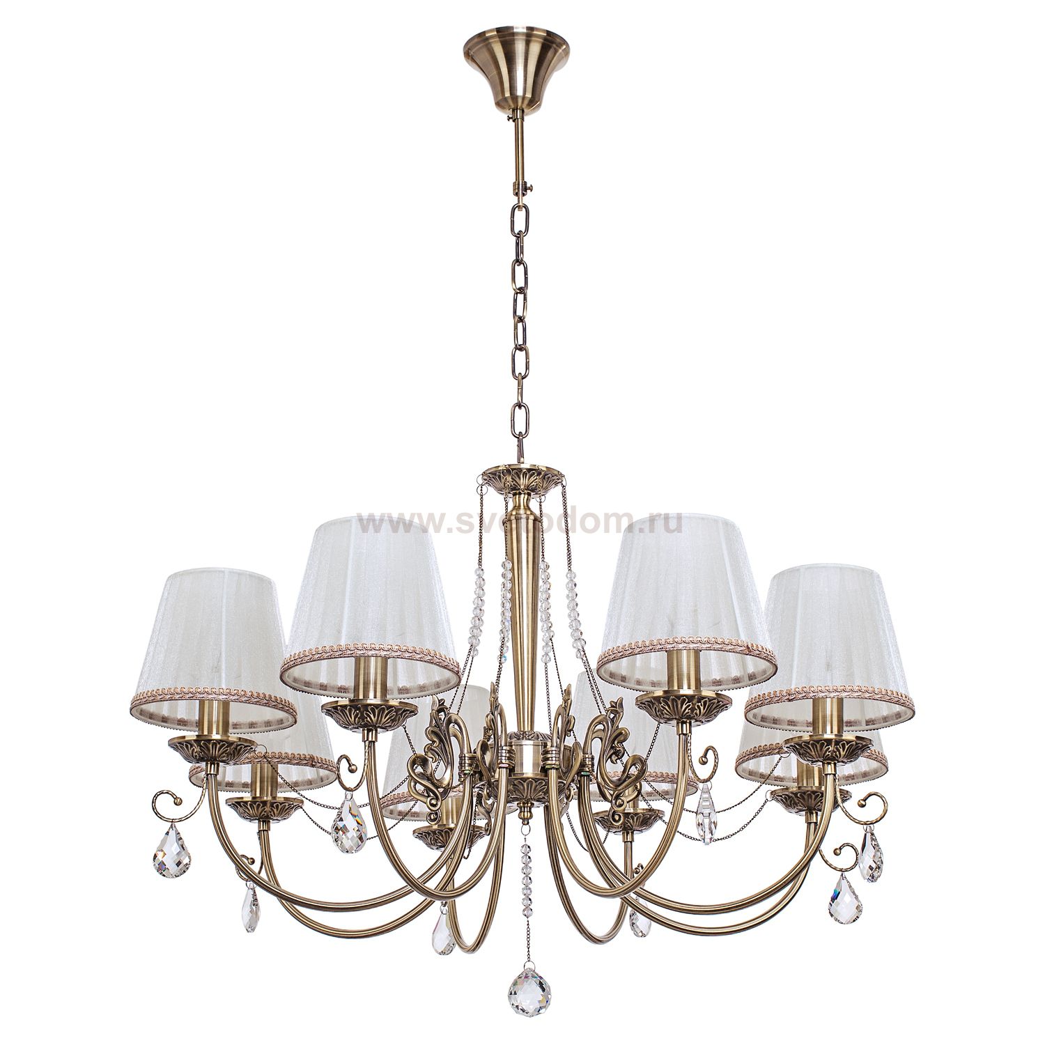 Светильник Ben Crezo B11032/8AB WT