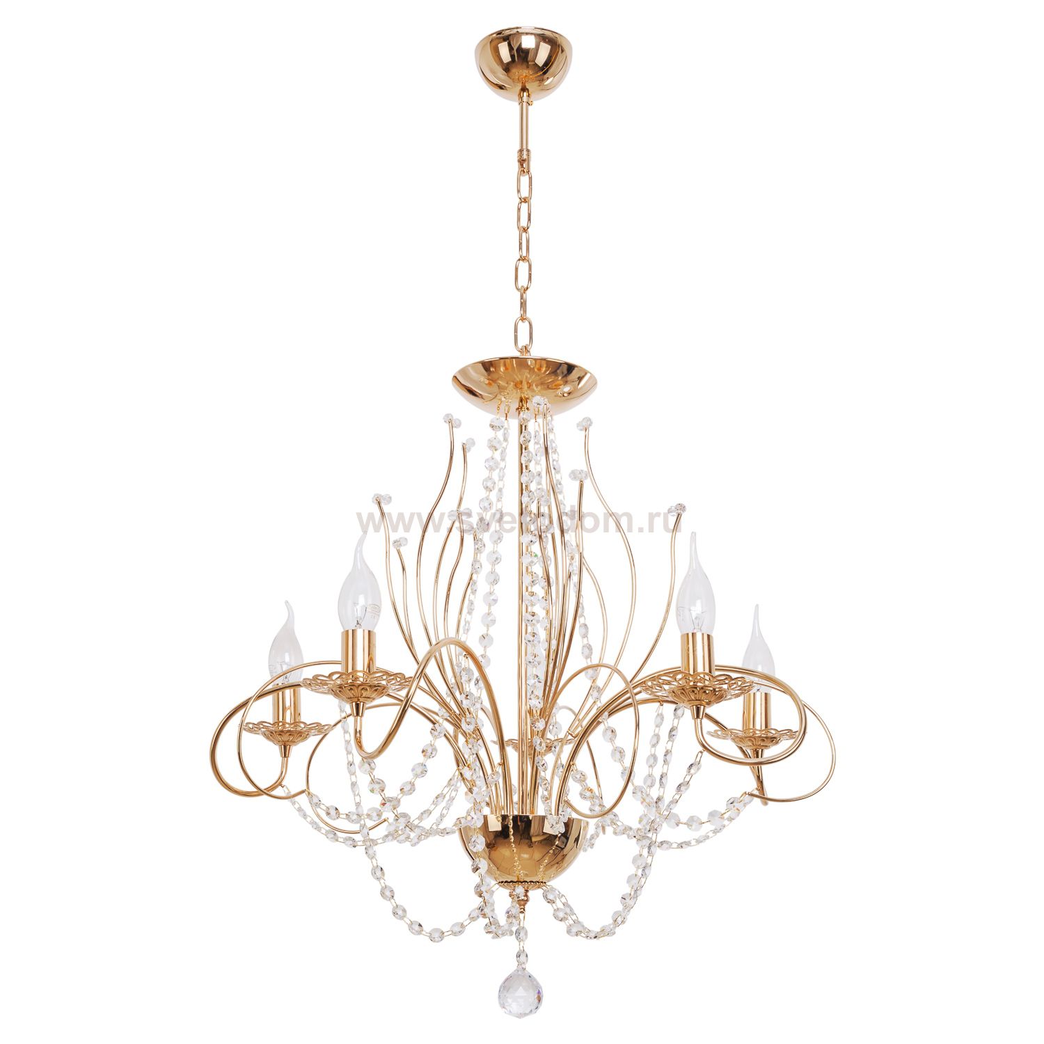 Светильник Ben Crezo B11042/5FGD WT