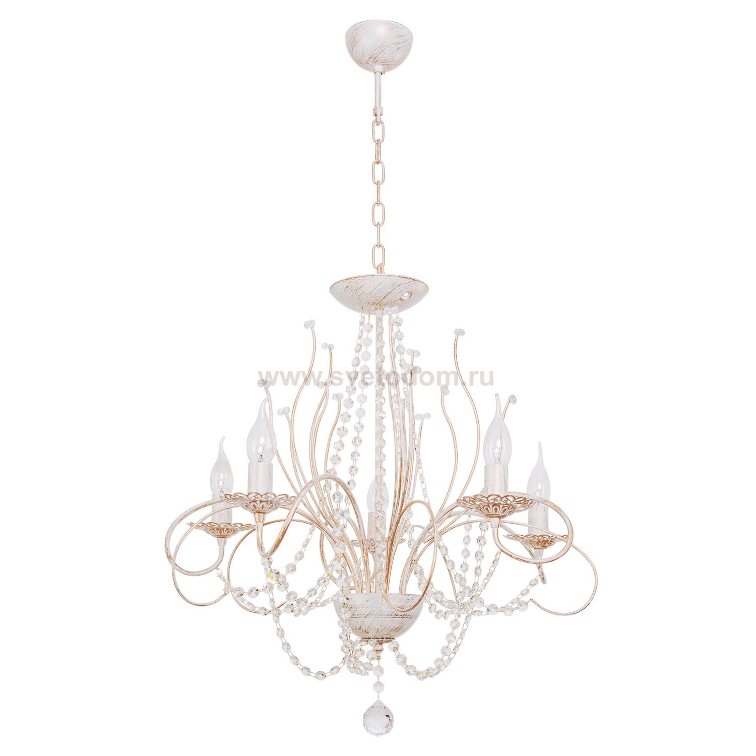 Светильник Ben Crezo B11042/5WG WT