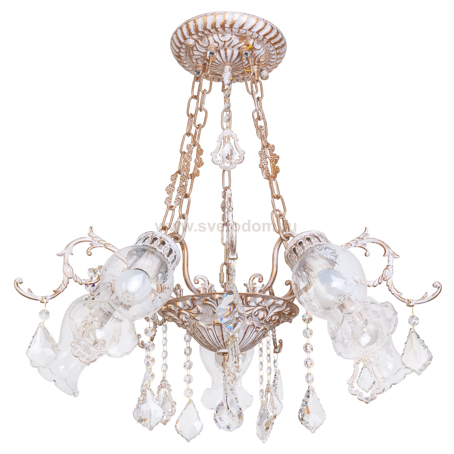 Светильник Ben Crezo B11046/5WG CL