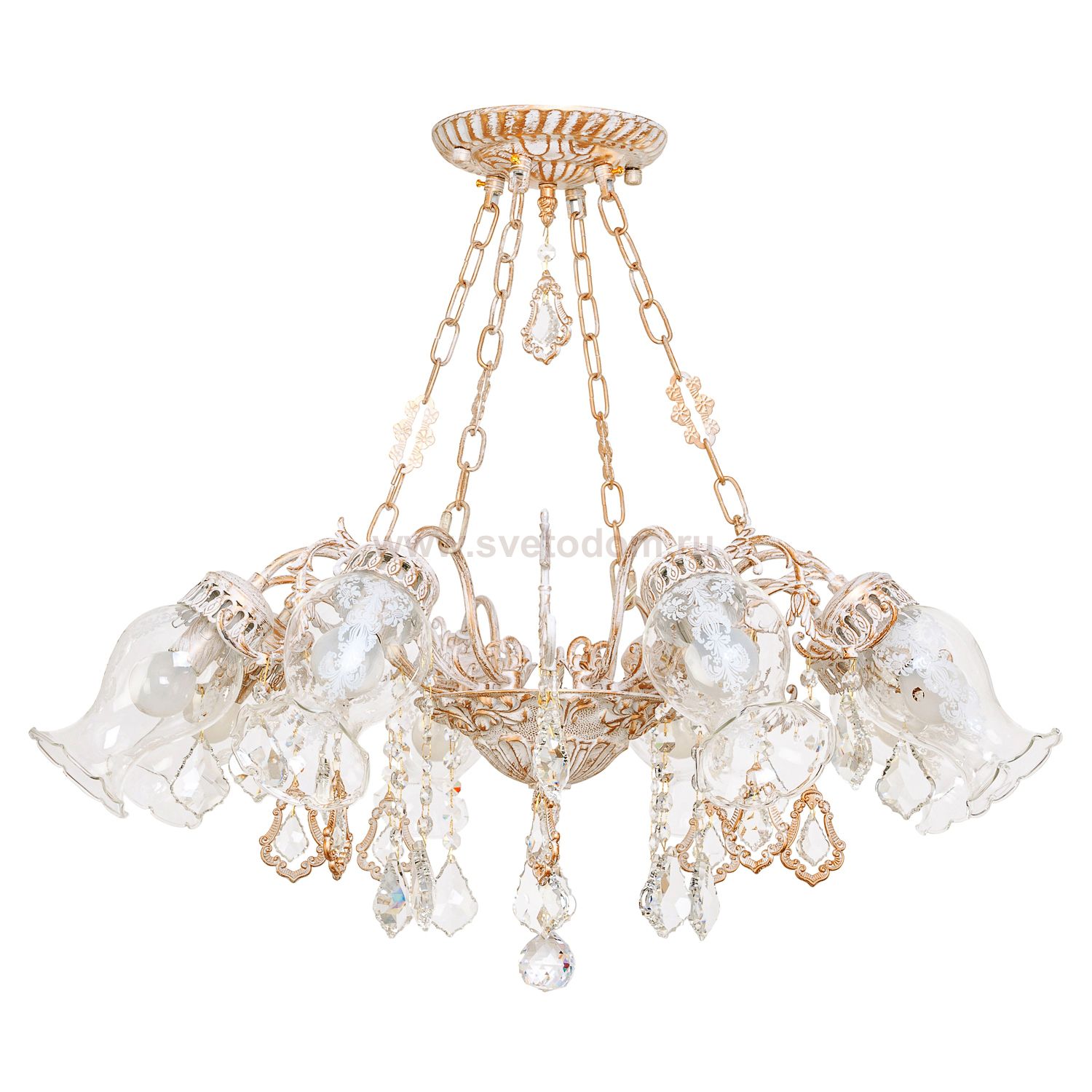 Светильник Ben Crezo B11046/8WG CL