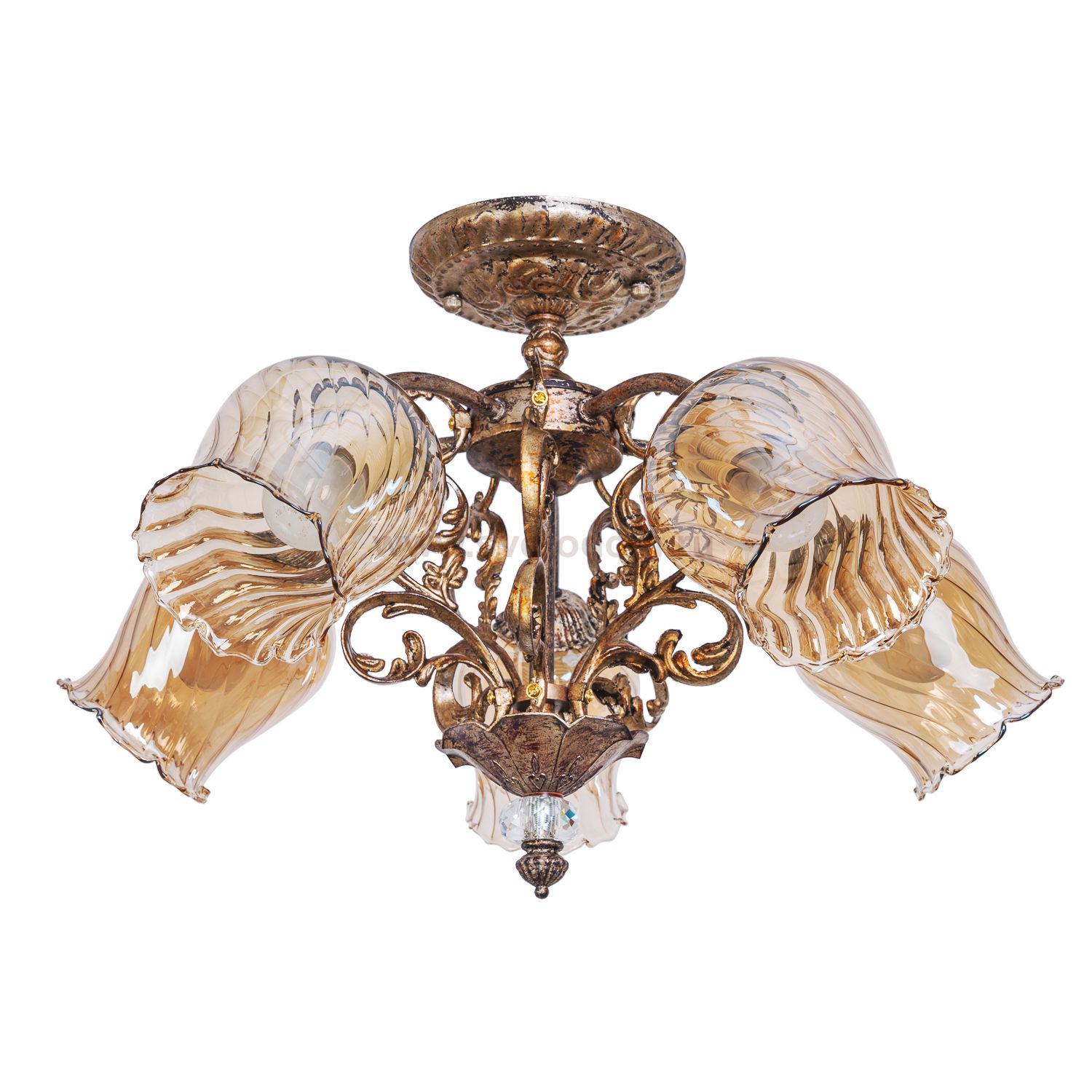 Светильник Ben Crezo B11047/5GSFV AMB