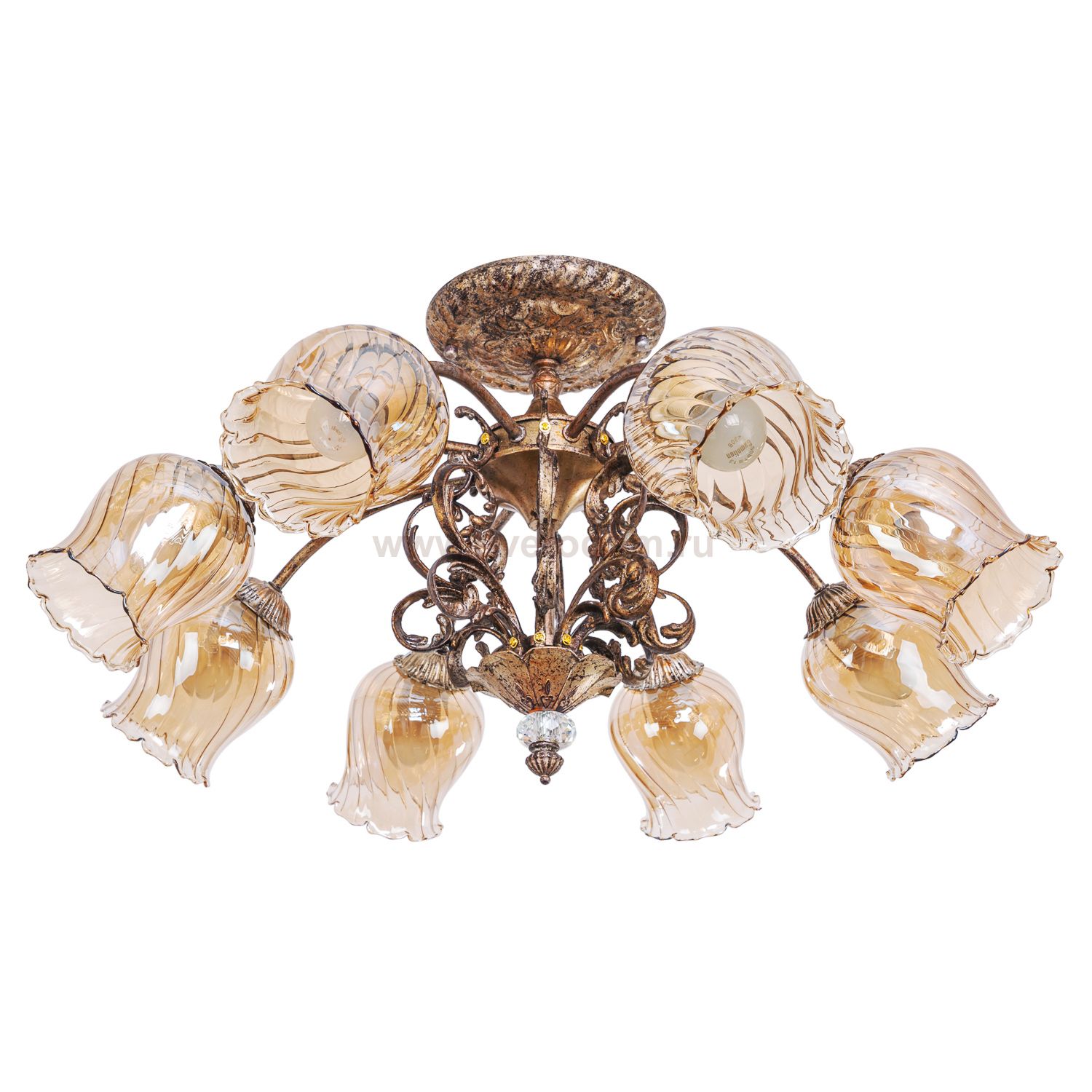 Светильник Ben Crezo B11047/8GSFV AMB