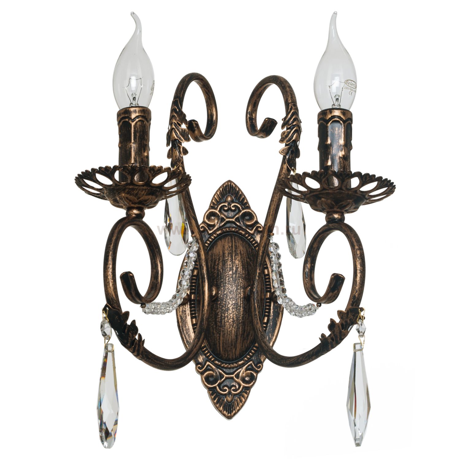 Светильник Ben Crezo B11048/2wBG WT