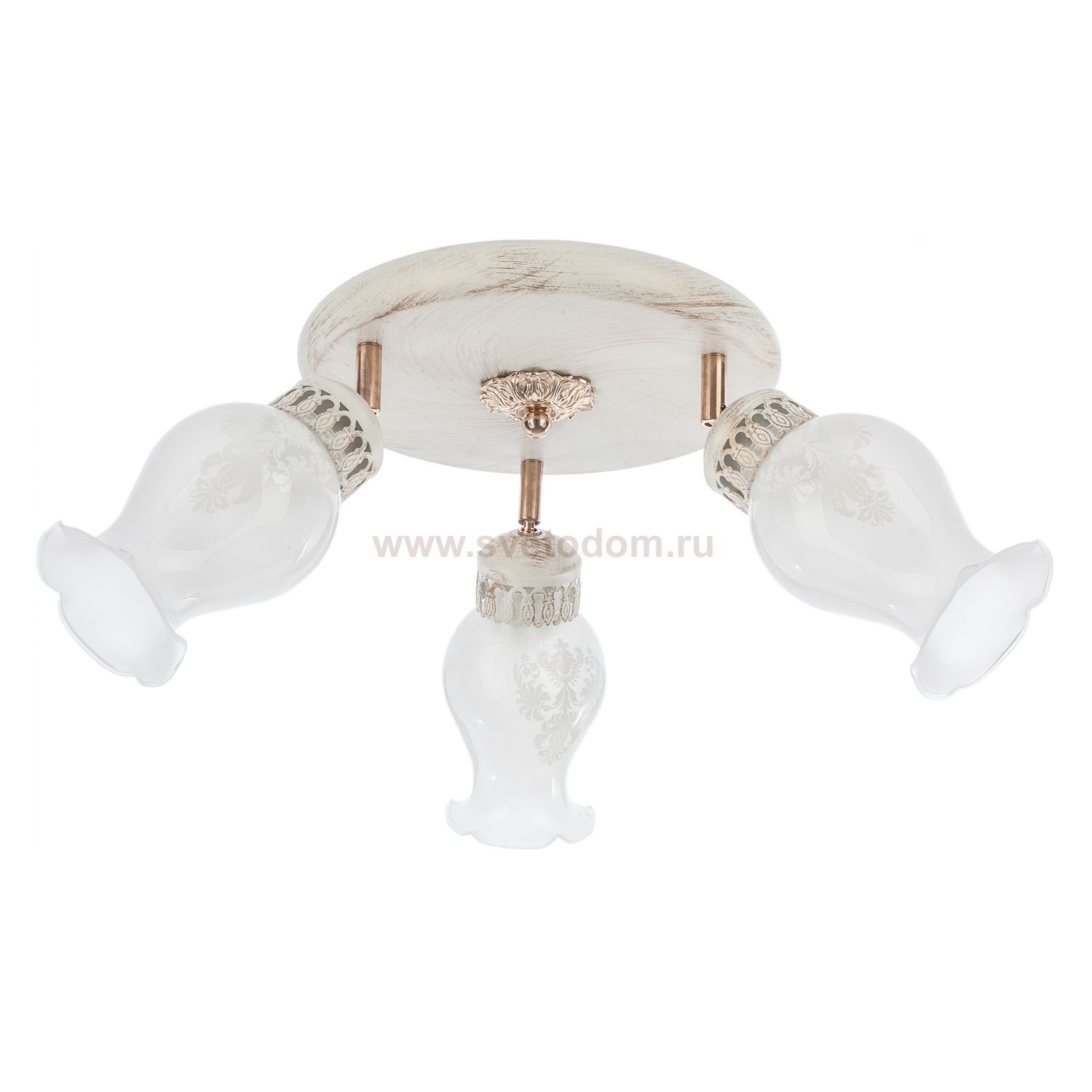 Светильник Ben Crezo B11061/3WT+GD FR