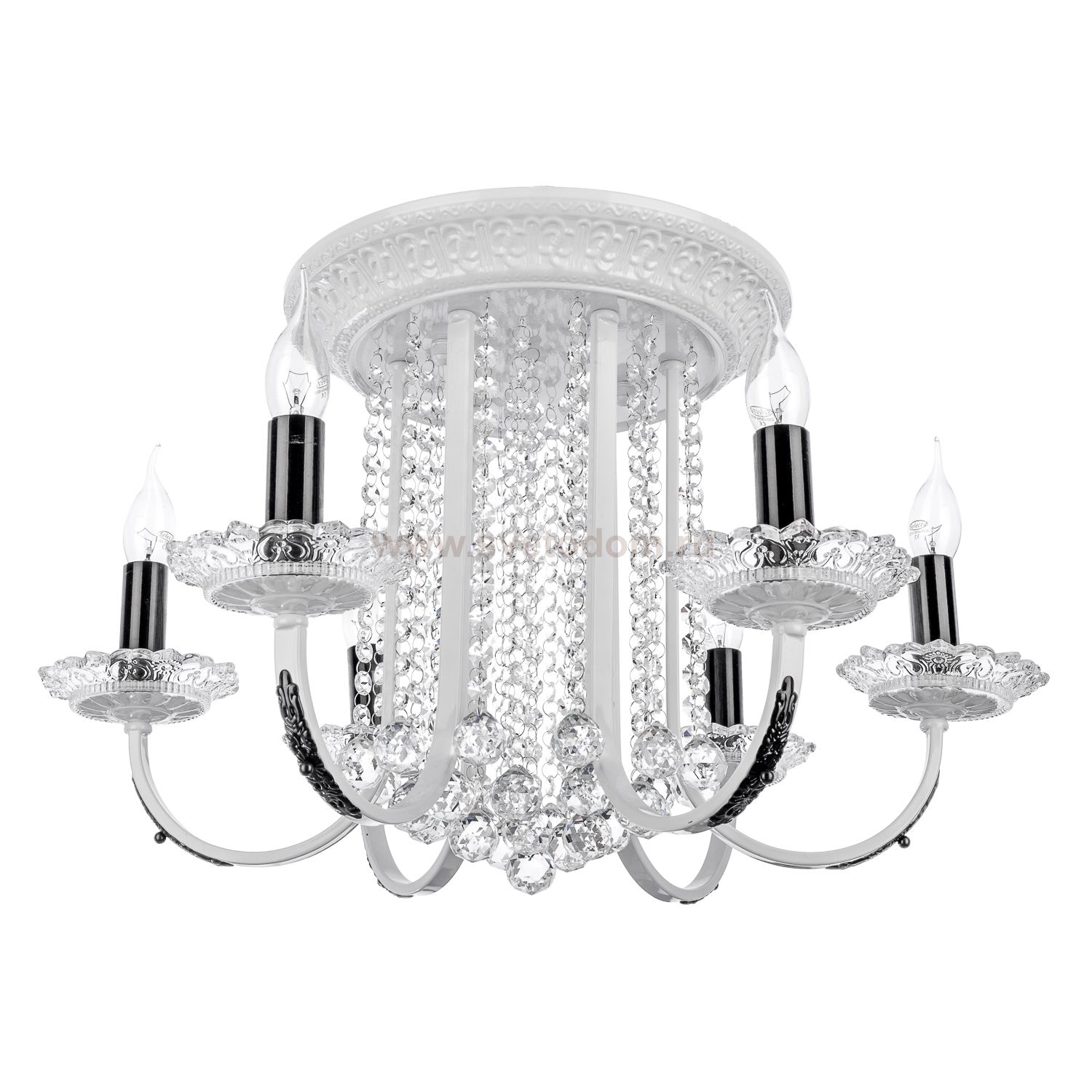 Светильник Ben Crezo B11062/6WT+BK