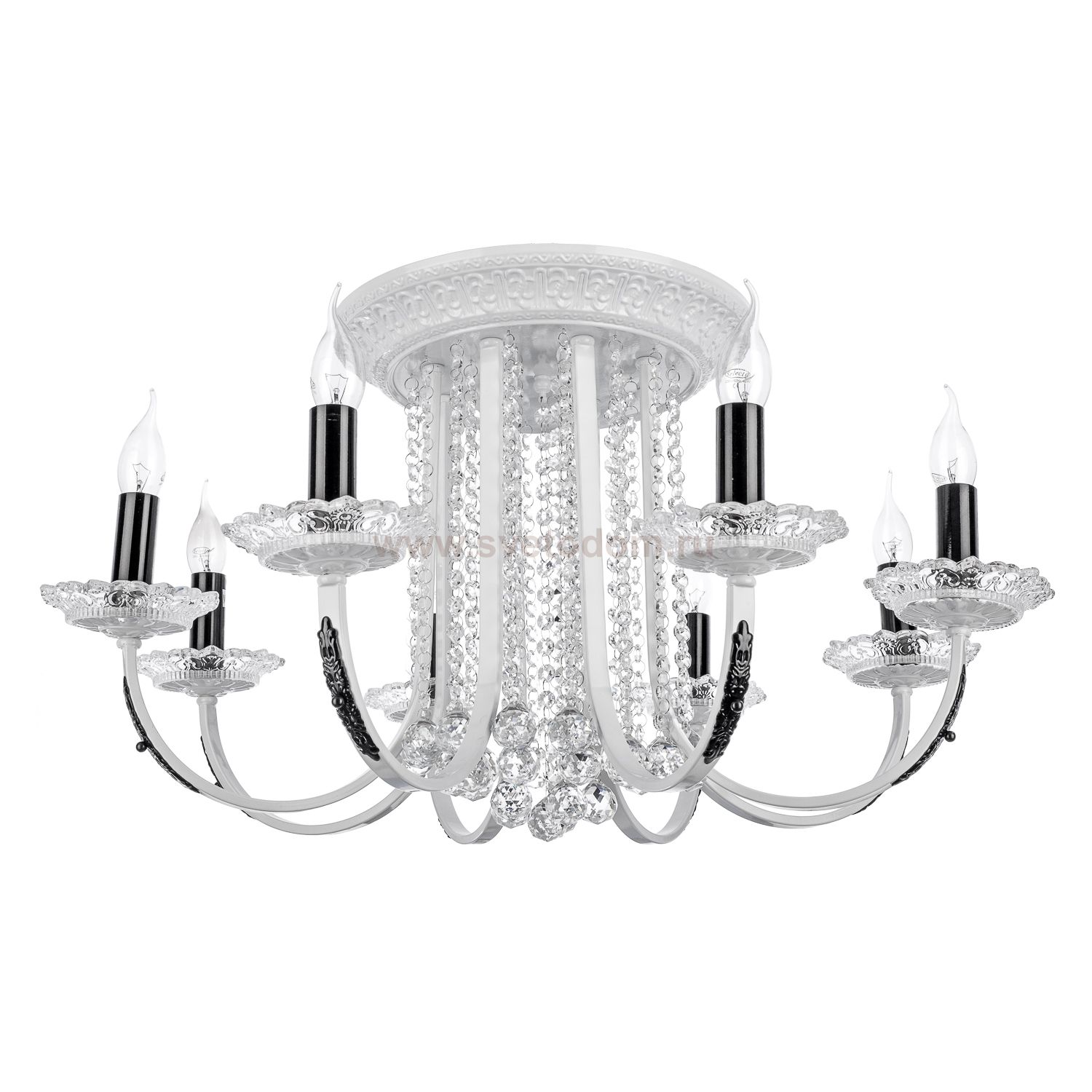 Светильник Ben Crezo B11062/8WT+BK