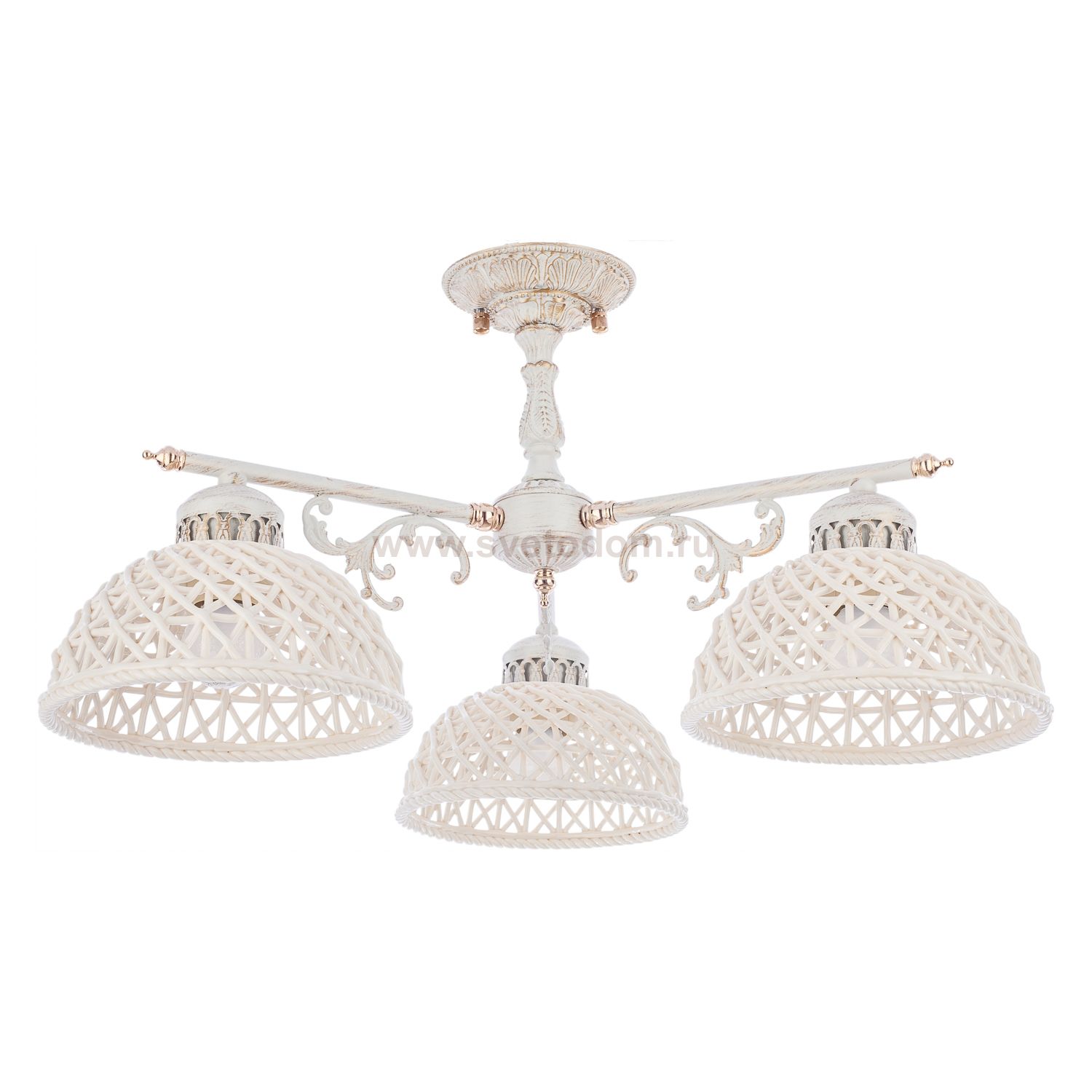 Светильник Ben Crezo B11063/3WT+GD WT