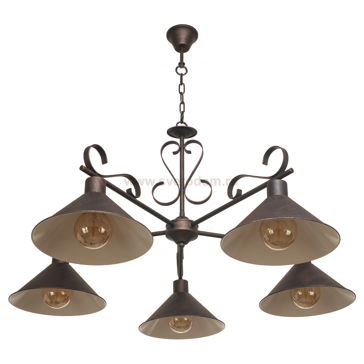 Светильник Ben Crezo B11126/5BK