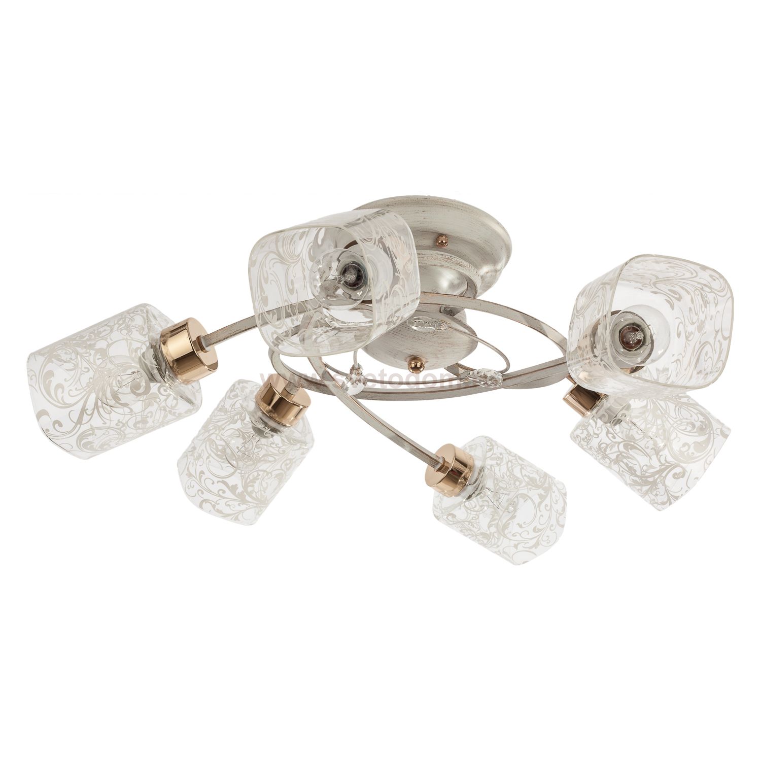 Светильник Ben Crezo B11136/6YWT+FG