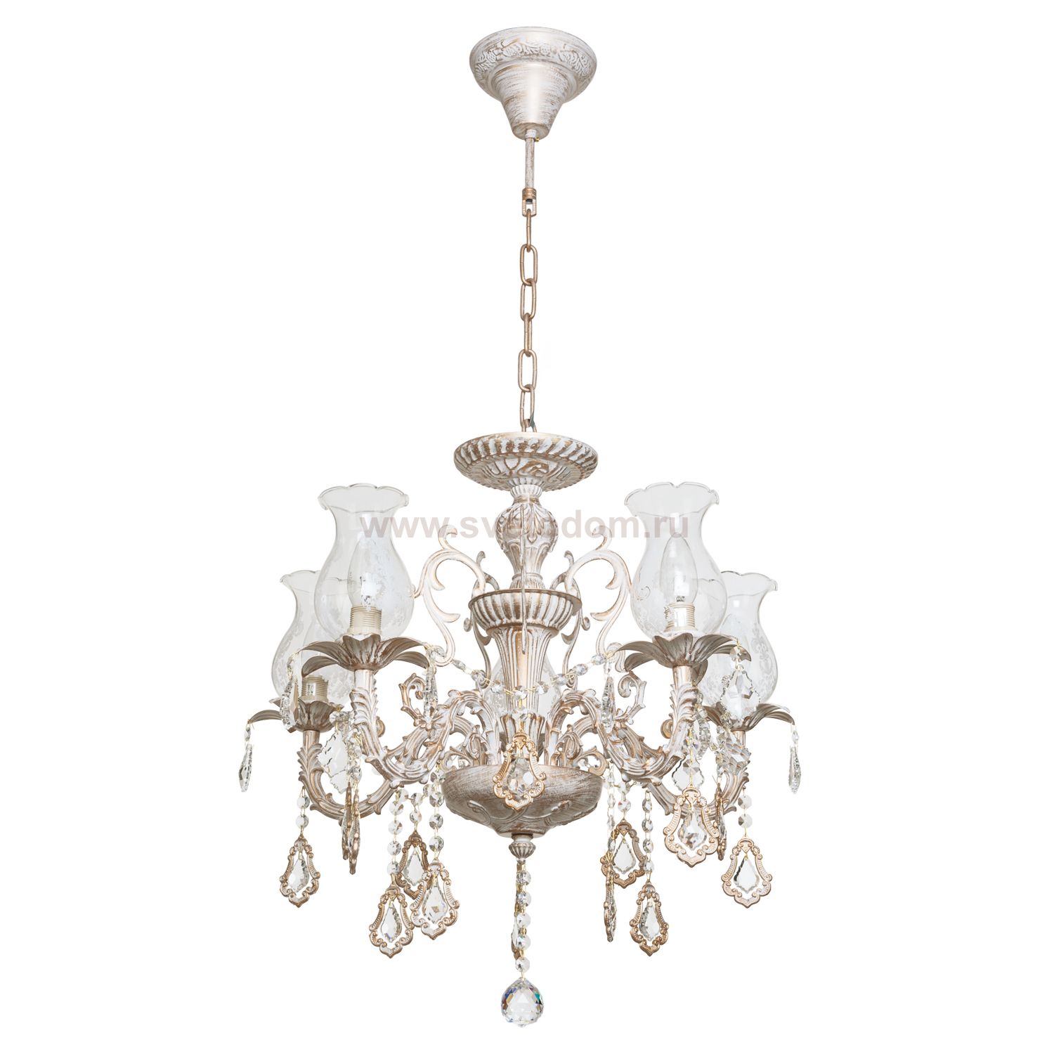 Светильник Ben Crezo B11152/5WG WT