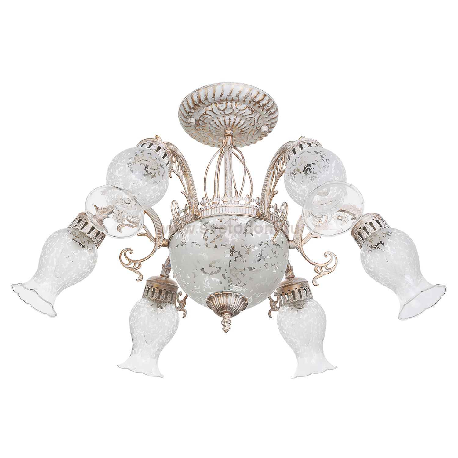 Светильник Ben Crezo B11156/8WG WT