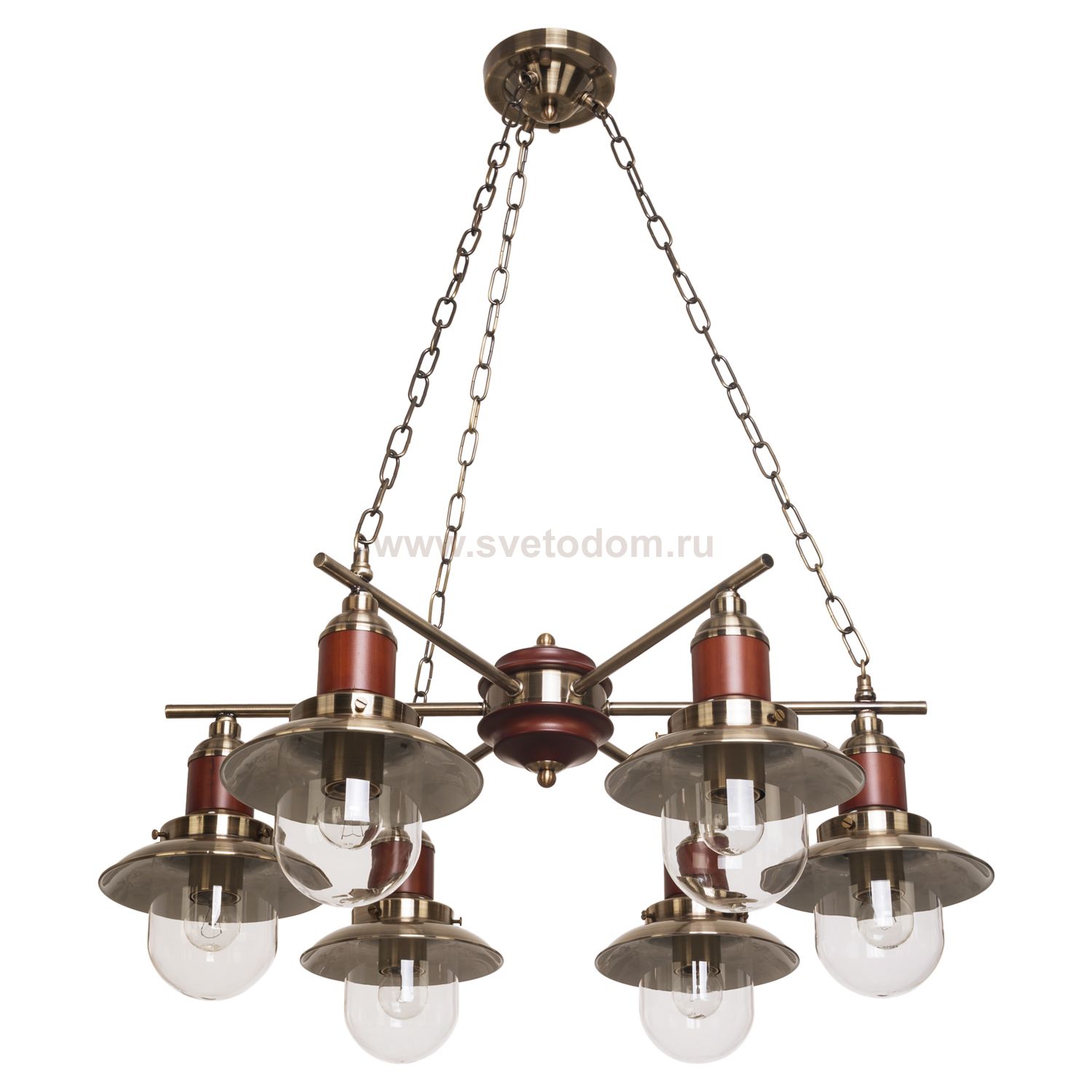 Светильник Ben Crezo B11162/6AB+WT