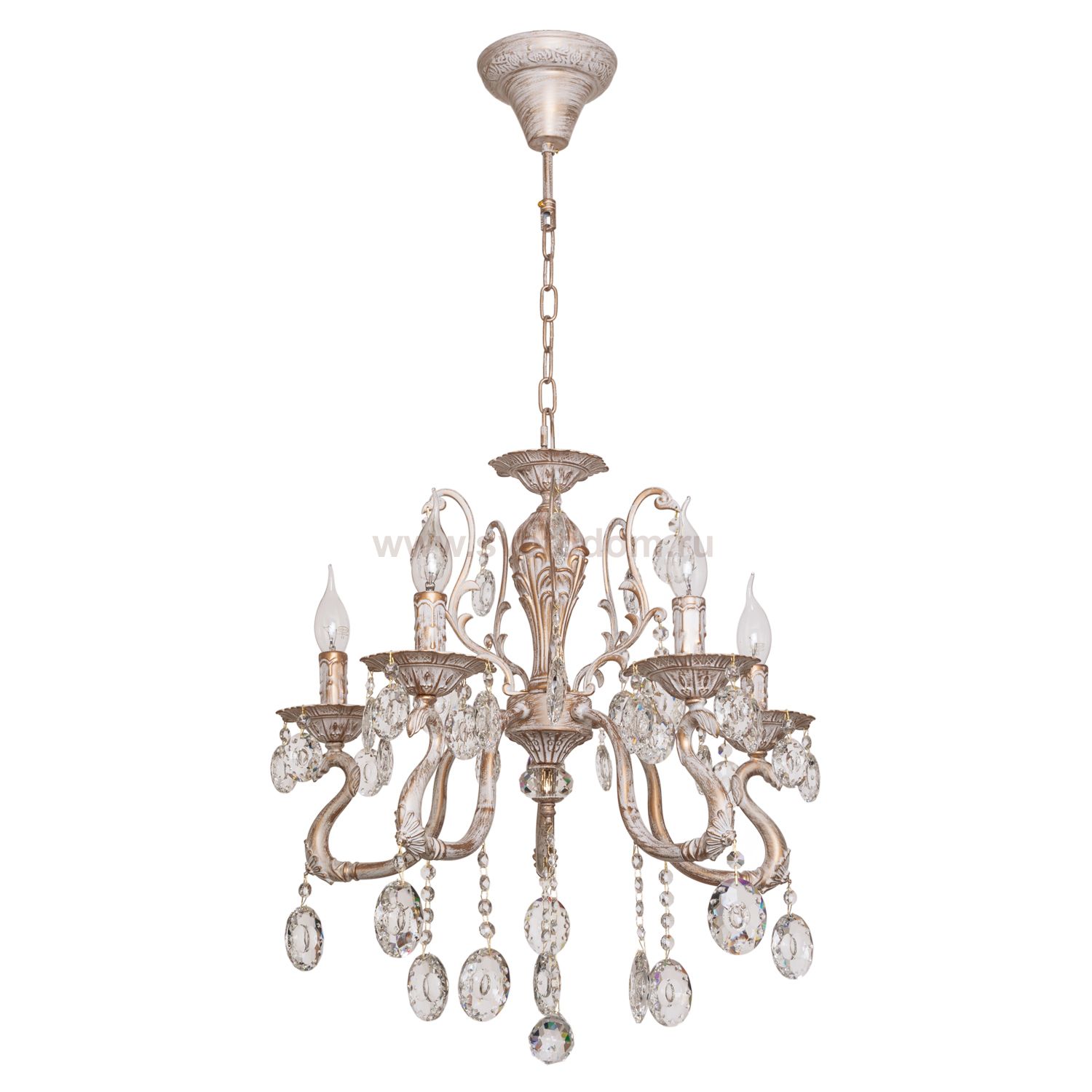 Светильник Ben Crezo B11168/5WG+WT