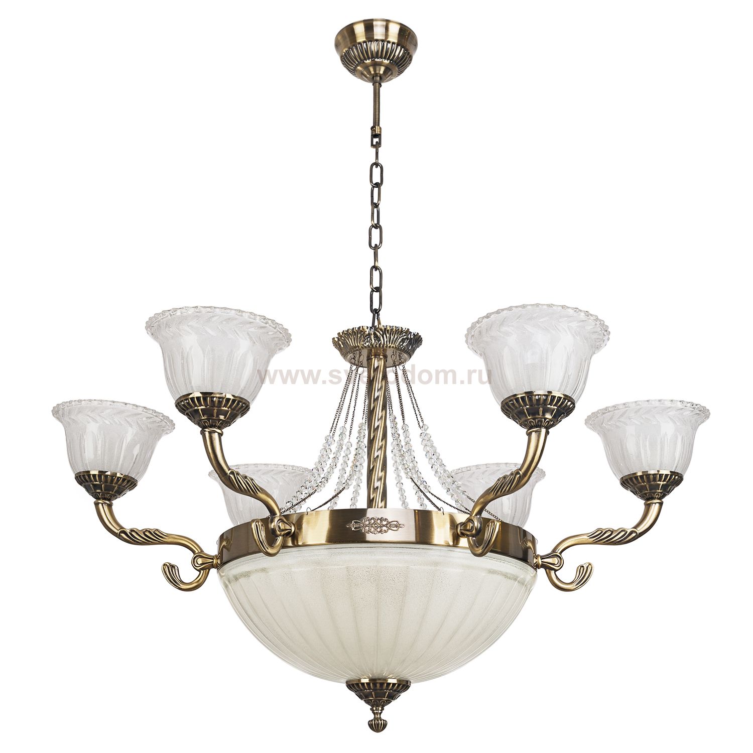 Люстра классическая B11186/6+3AB BenCrezo