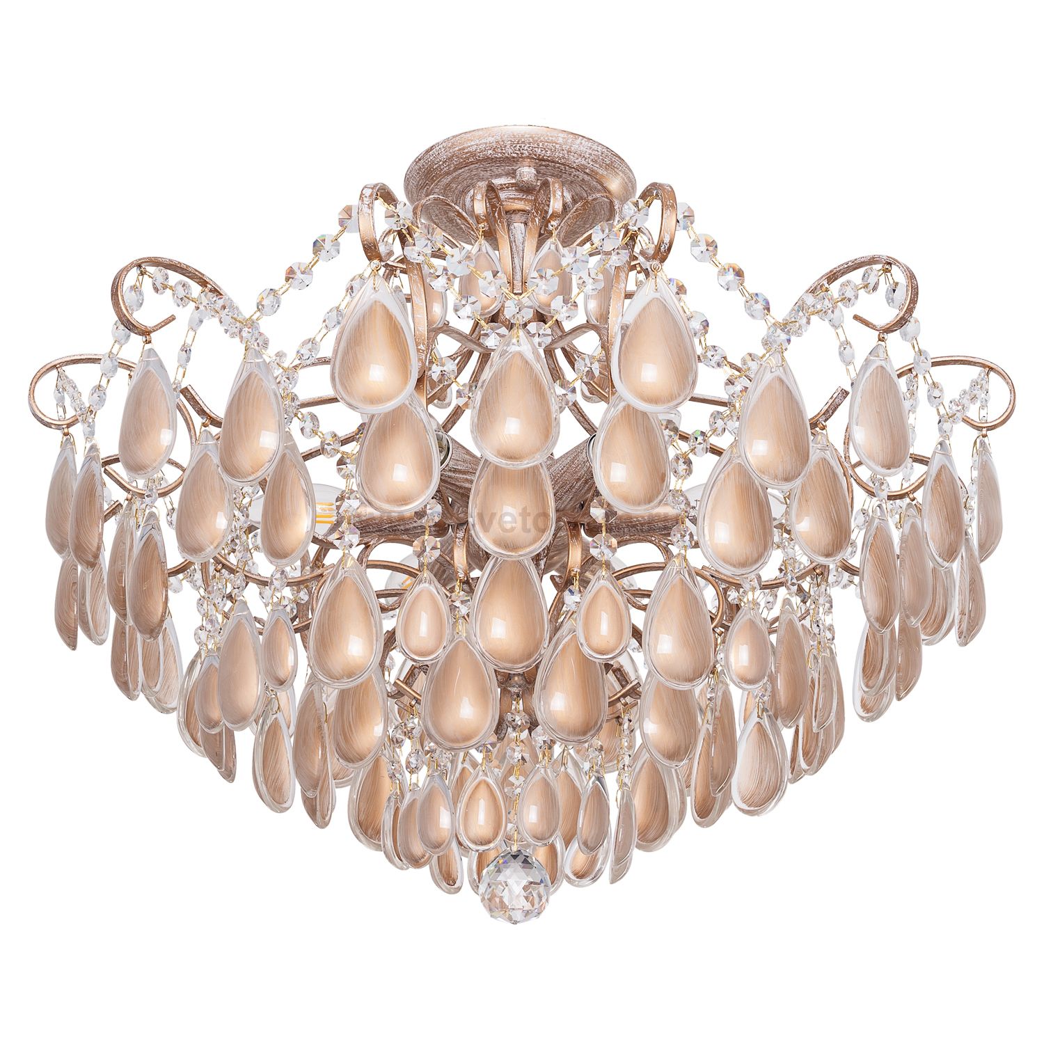 Светильник Ben Crezo B11194/6FGD+WT