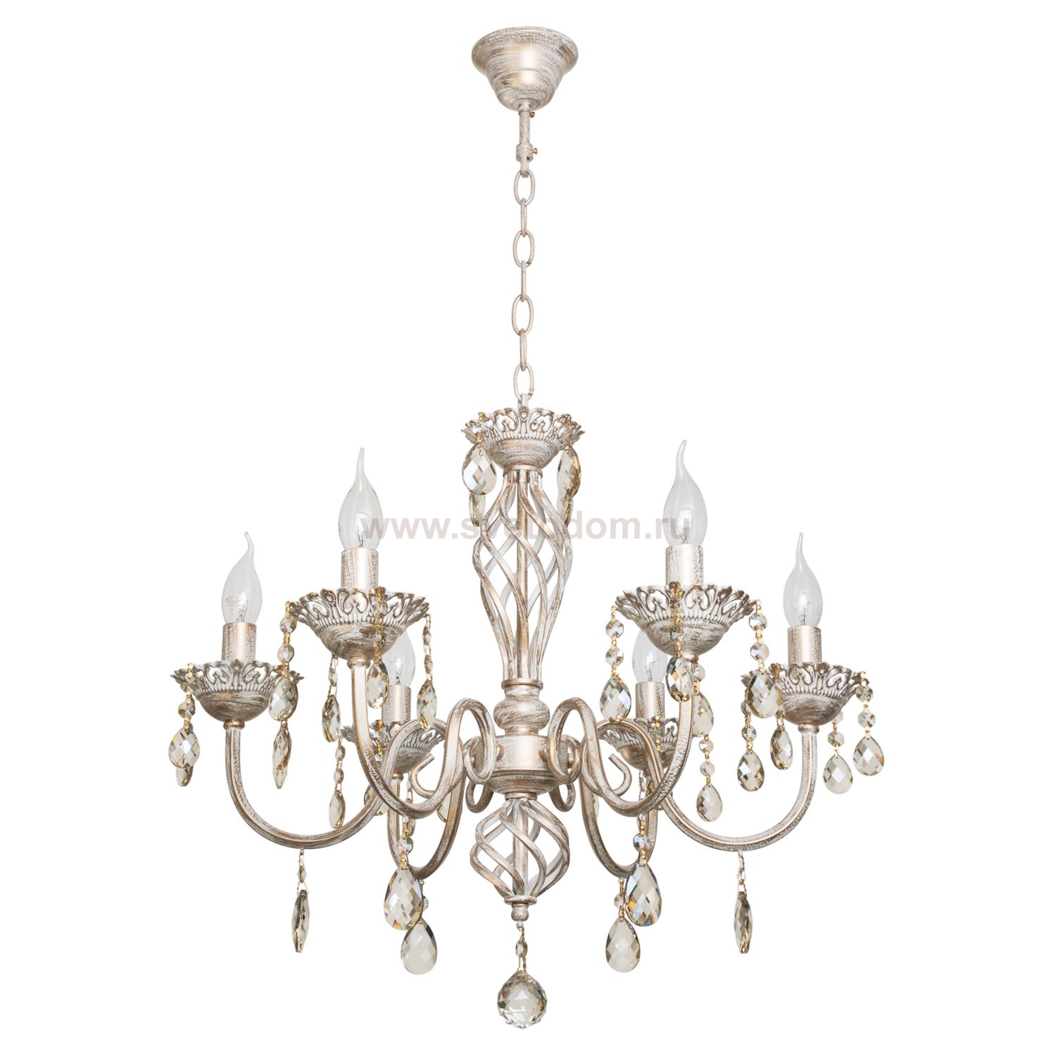 Светильник Ben Crezo B11195/6FGD+WT