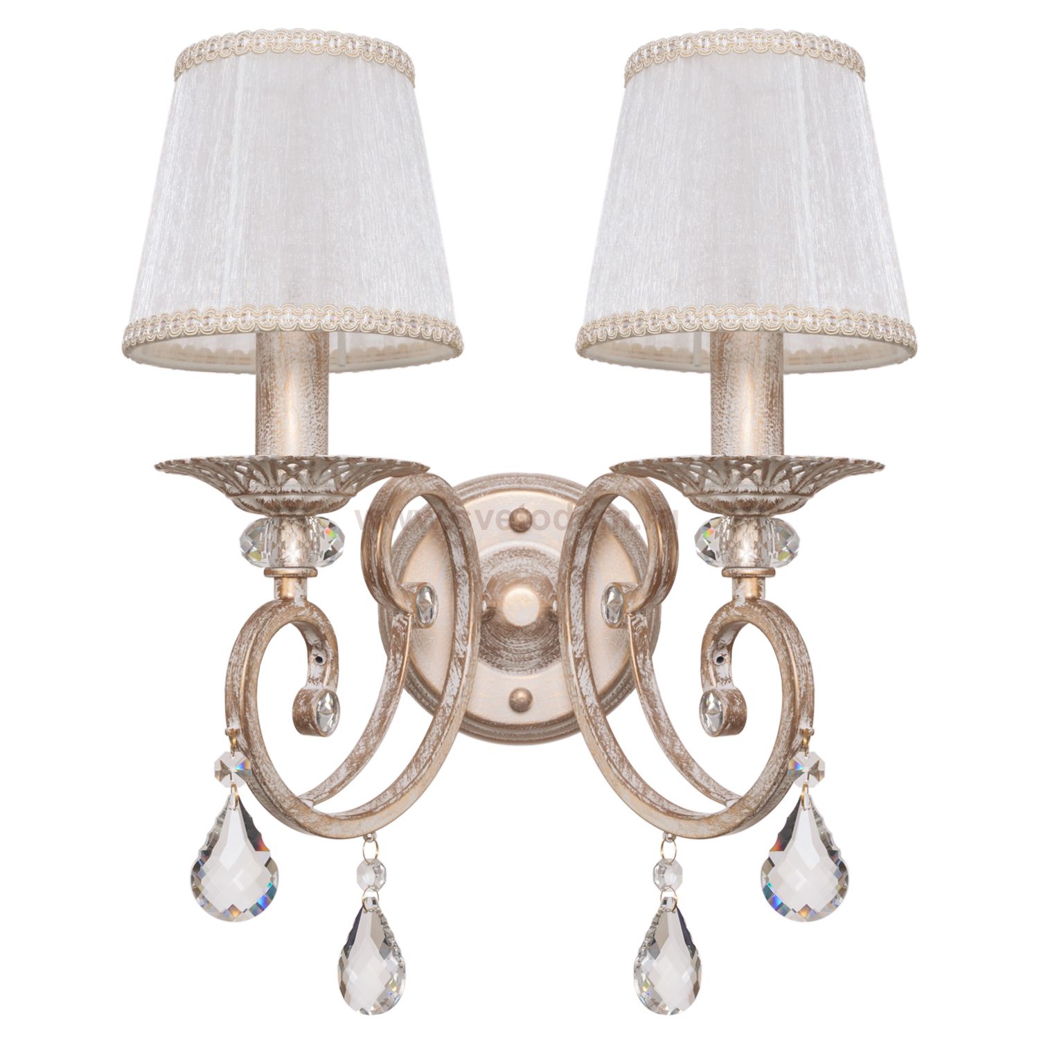 Светильник Ben Crezo B11196/2wFGD+WT WT