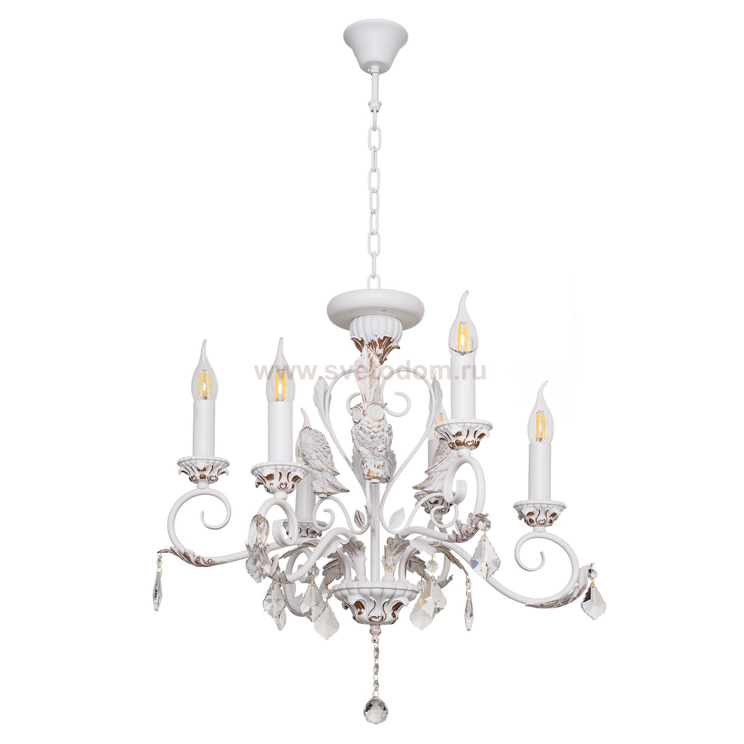 Светильник Ben Crezo B11225/6WT+GD