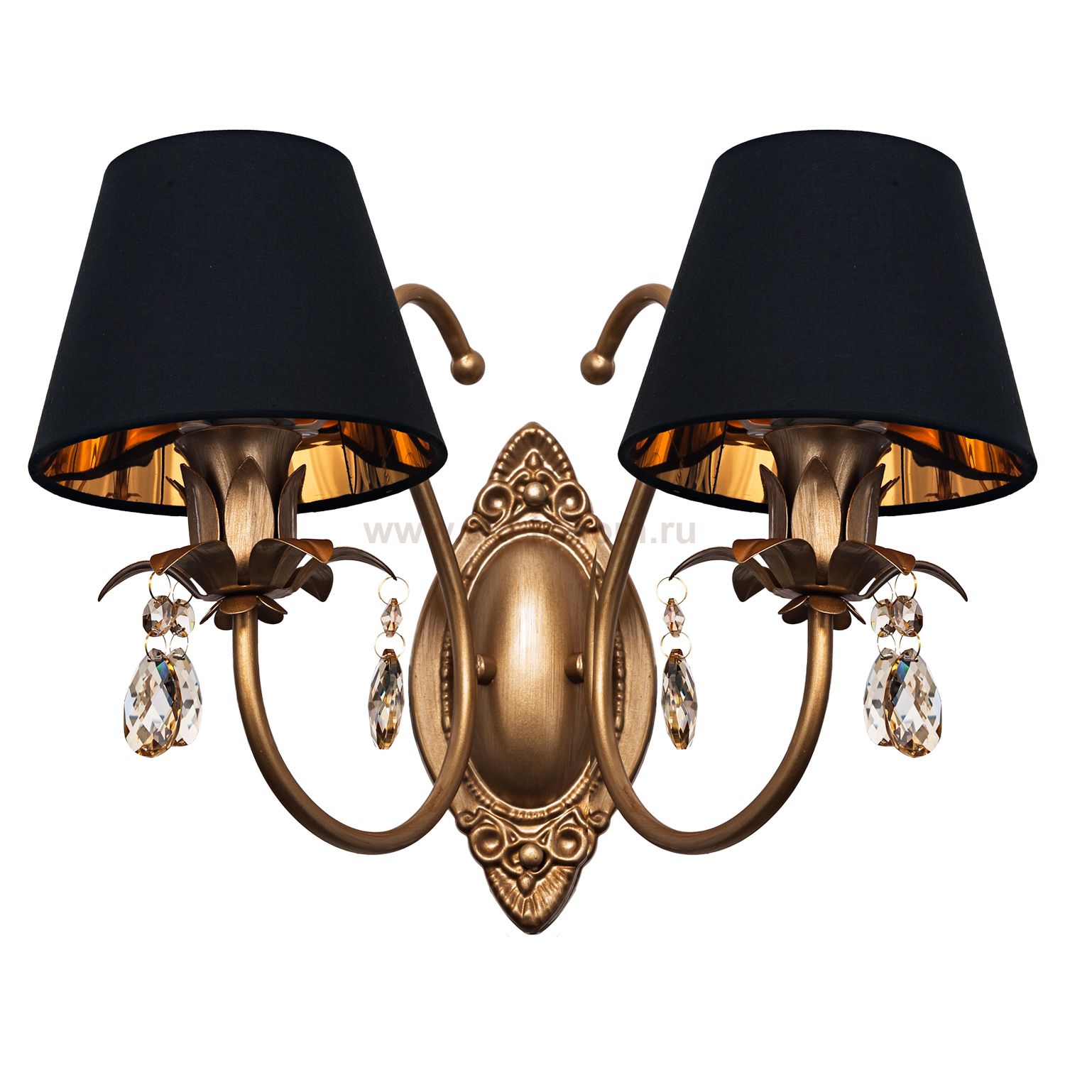 Светильник Ben Crezo B11231/2wGD BK