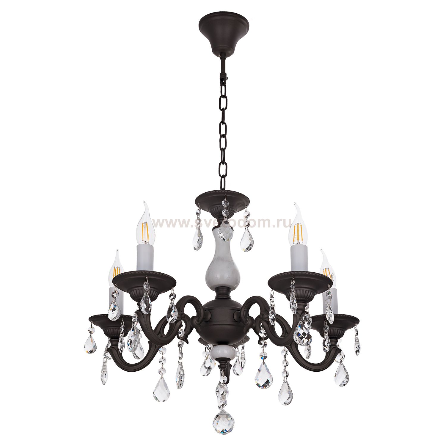 Светильник Ben Crezo B11233/5AG+WT