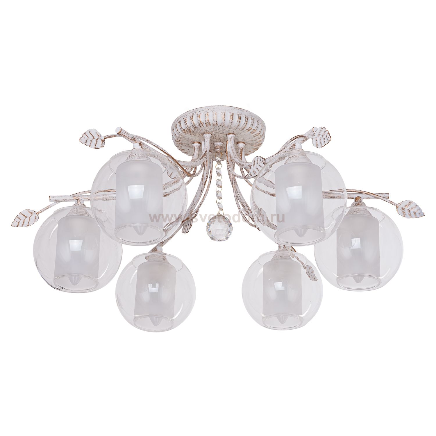 Светильник Ben Crezo B11235/6WG WT+CL