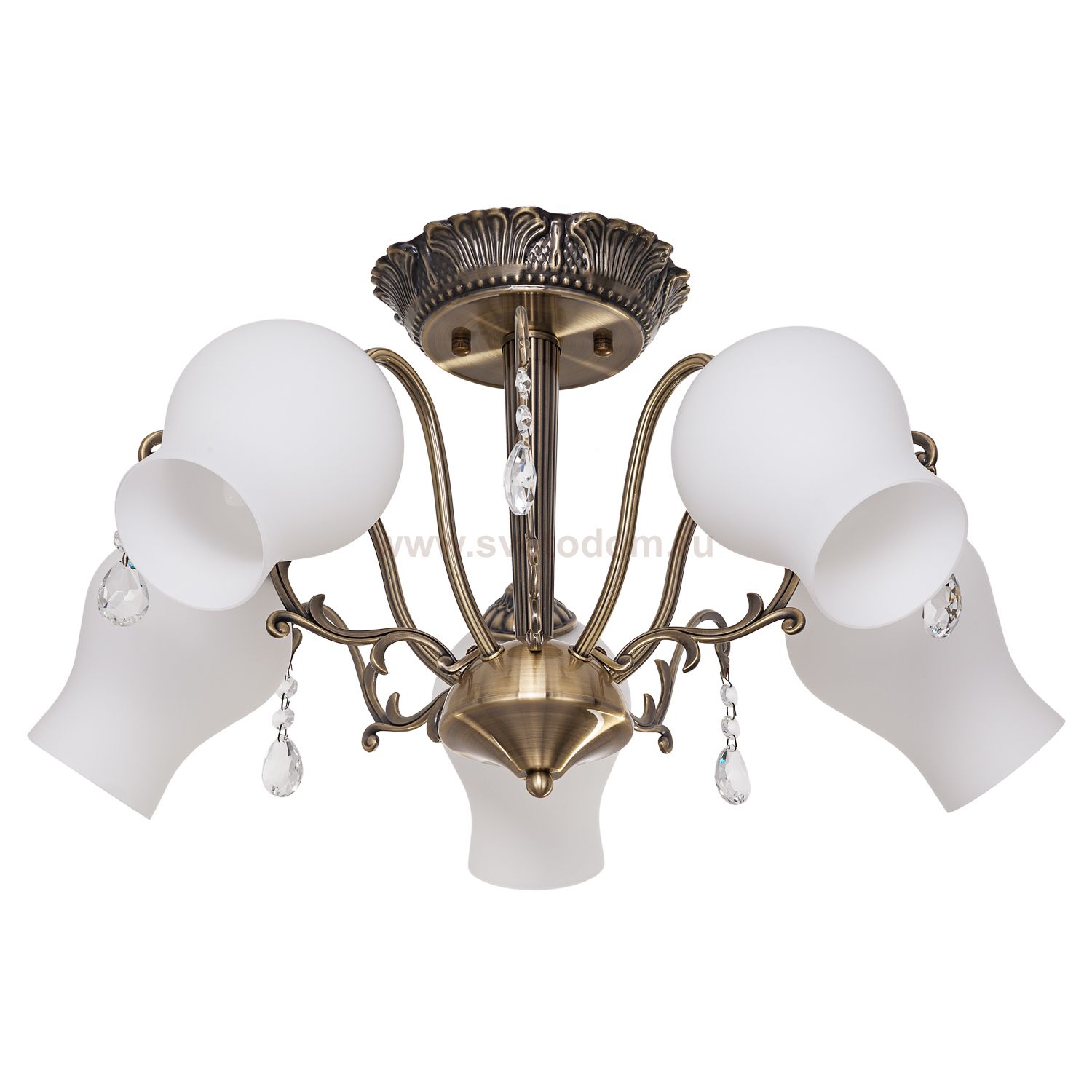 Светильник Ben Crezo B11238/5AB WT