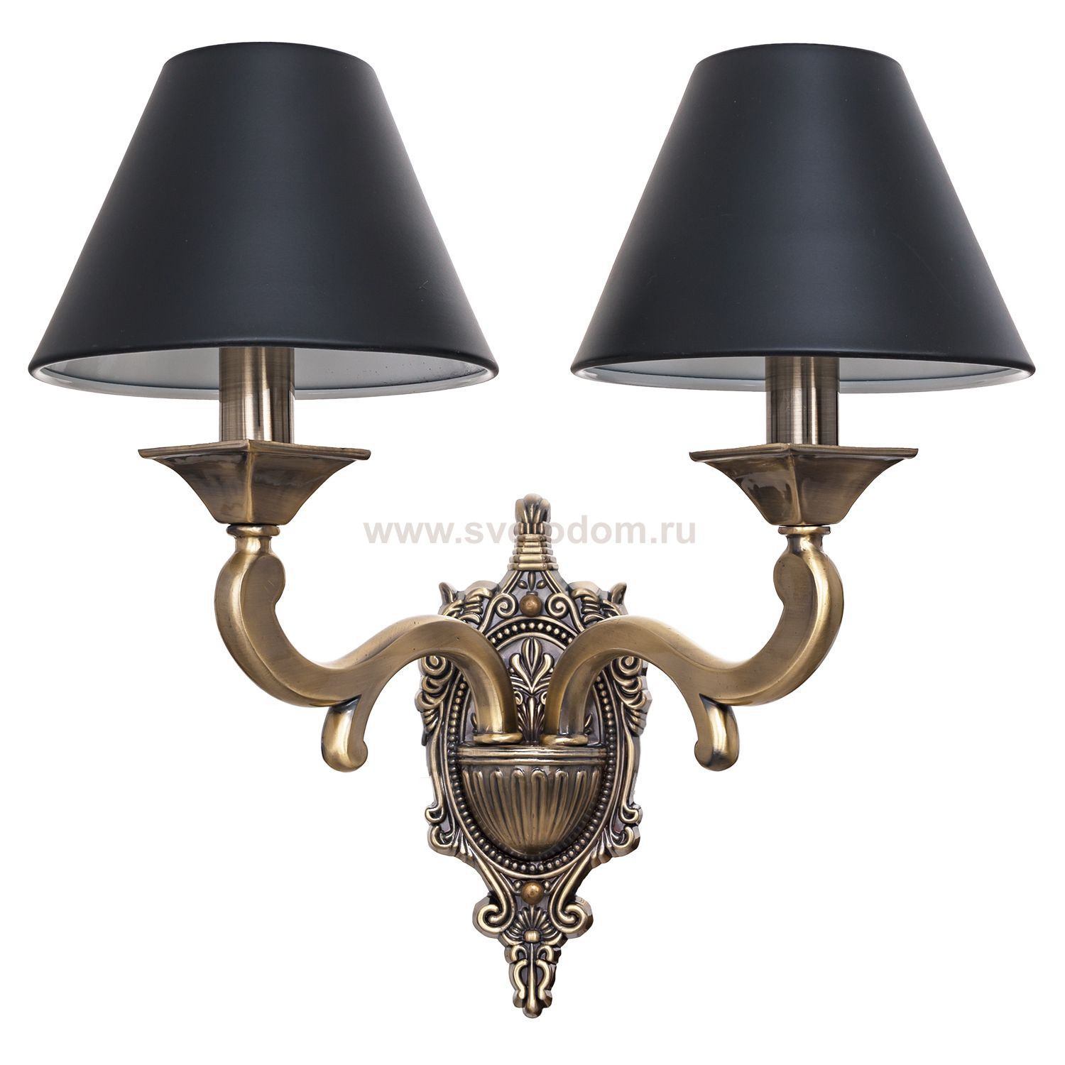 Светильник Ben Crezo B11245/2wAB BK