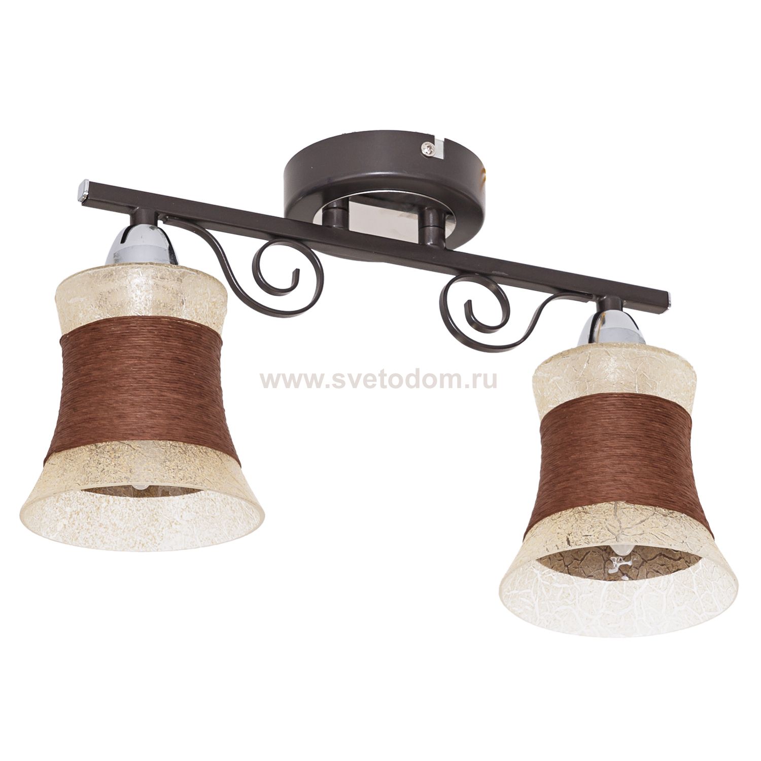 Светильник Ben Crezo B11255/2WE+CH BR