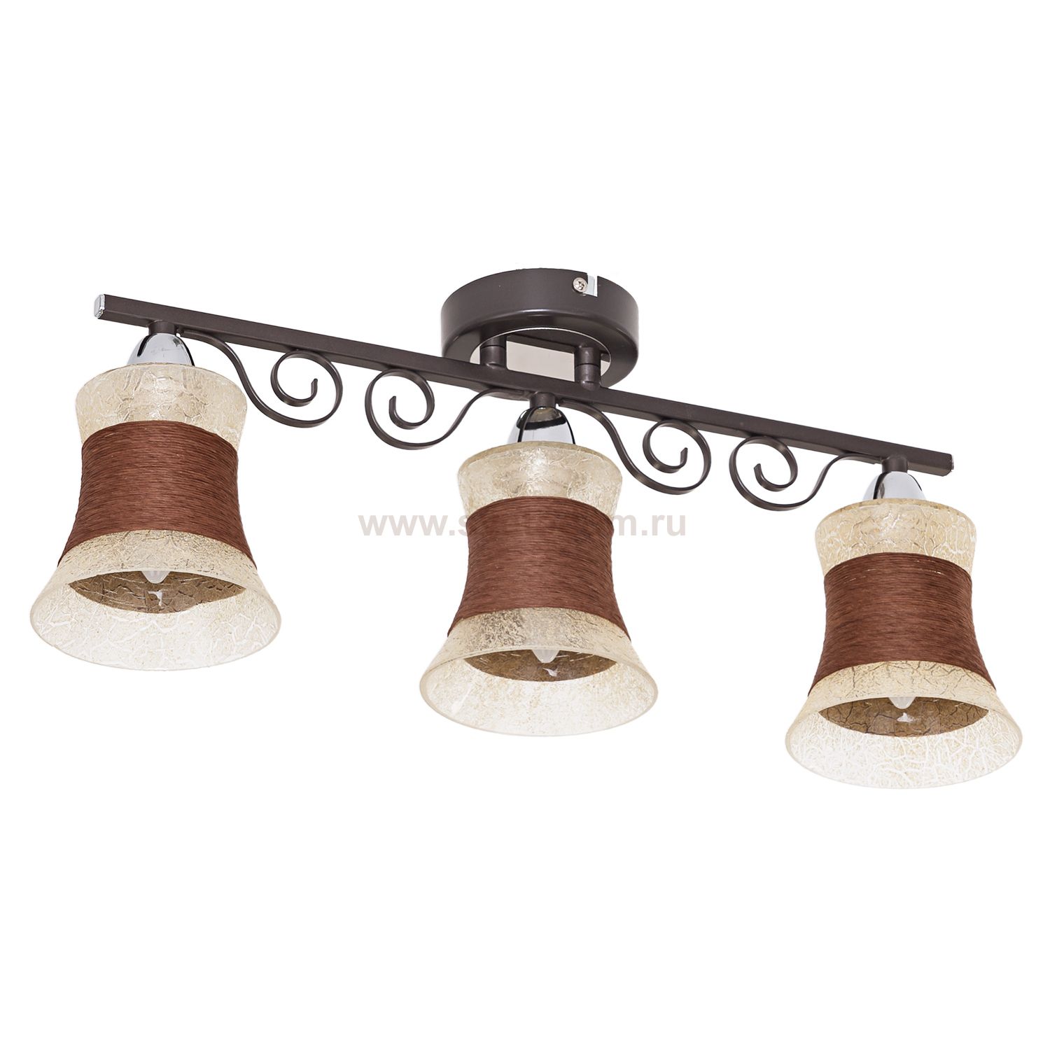 Светильник Ben Crezo B11255/3WE+CH BR