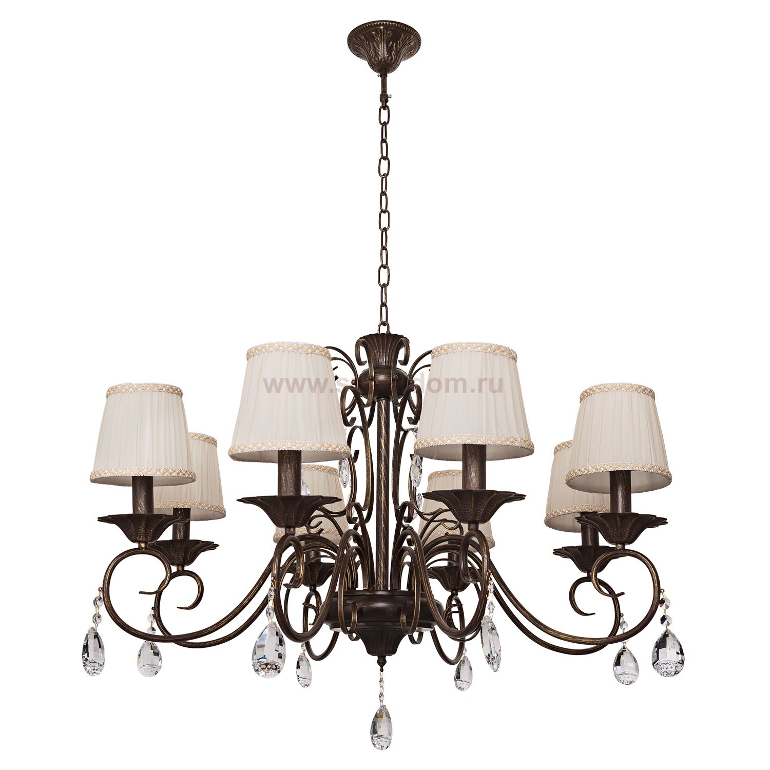 Светильник Ben Crezo B11263/8BR BEG