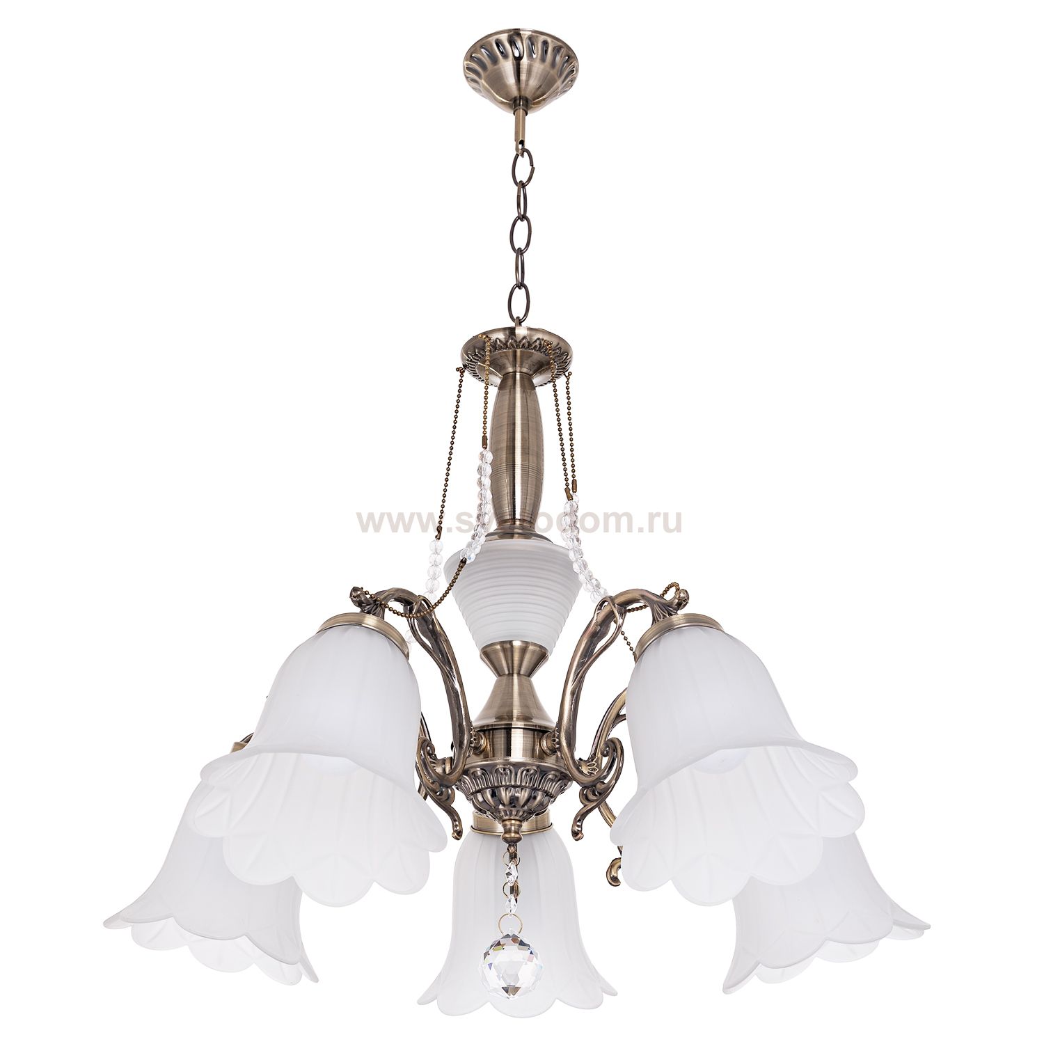 Светильник Ben Crezo B11264/5AB WT