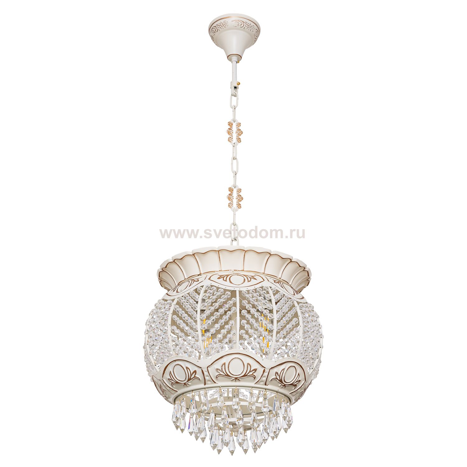 Светильник Ben Crezo B11278/4YG+WT