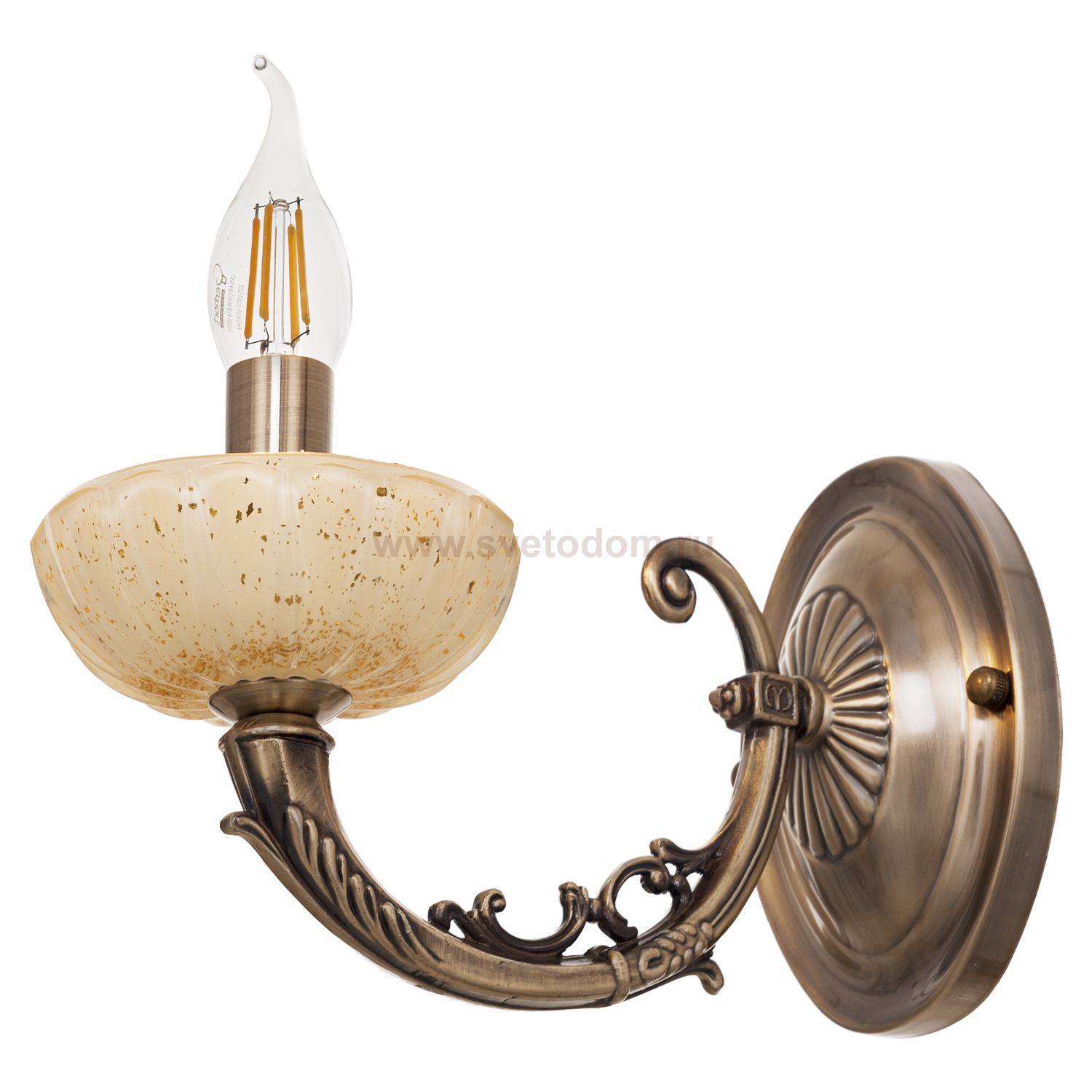 Светильник Ben Crezo B11283/1wAB+WT