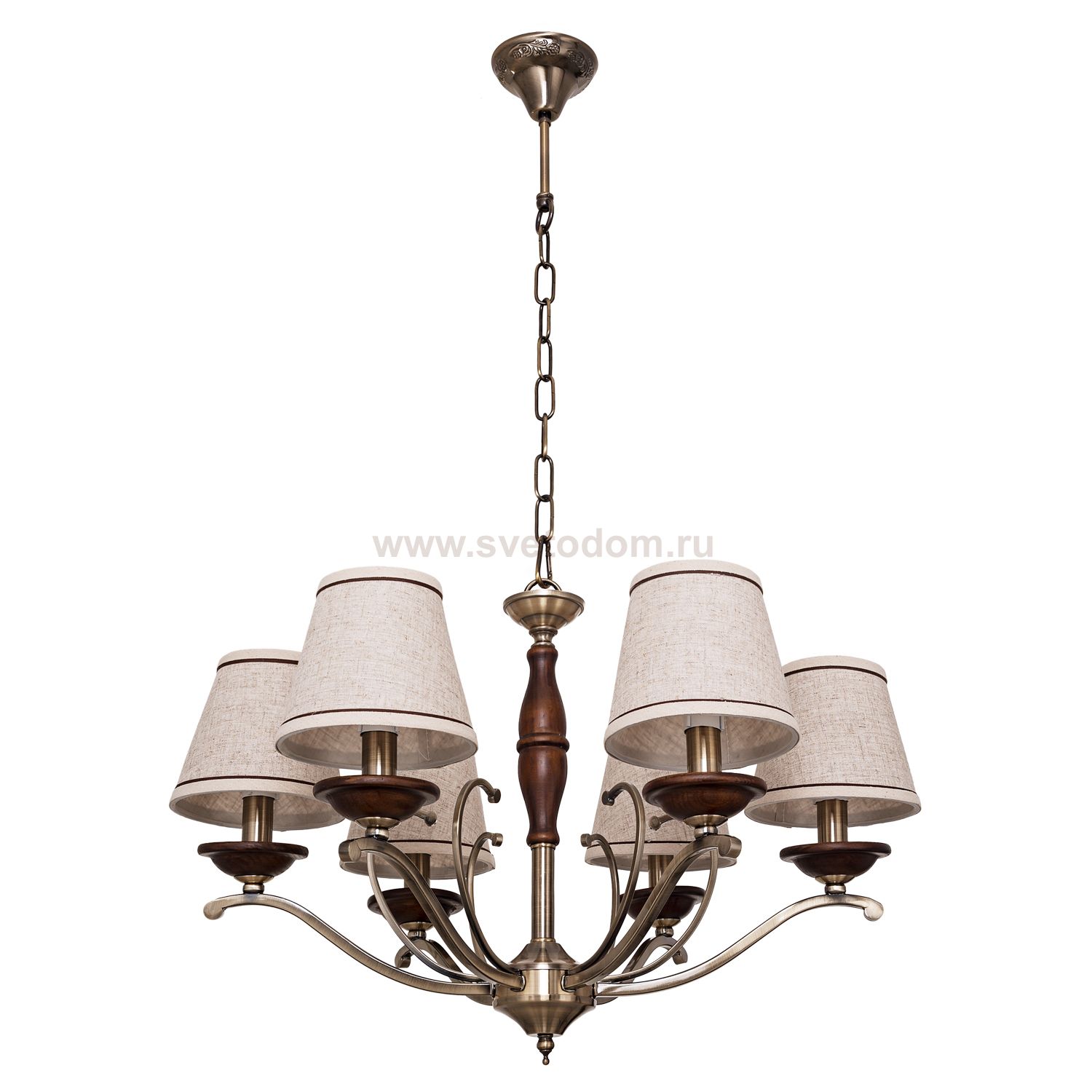 Светильник Ben Crezo B11286/6AB+WD GR