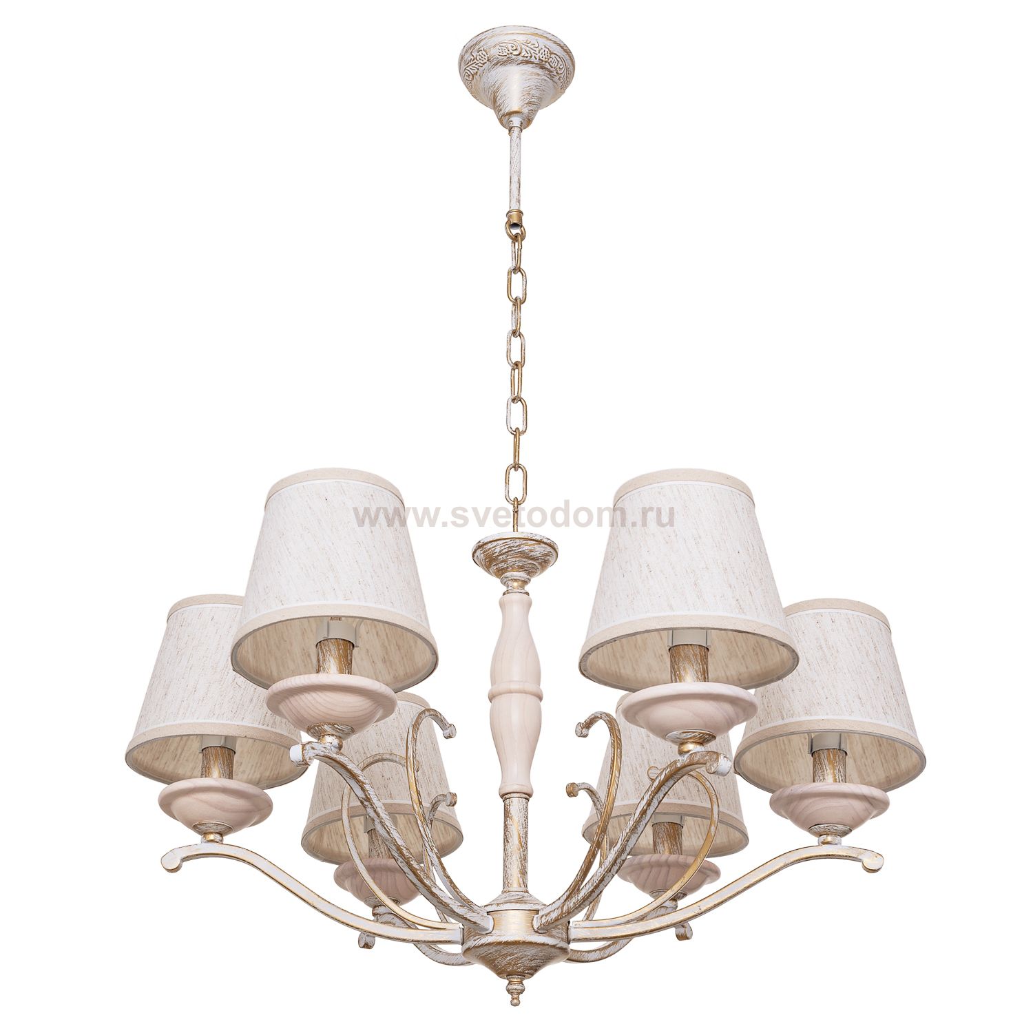 Светильник Ben Crezo B11286/6WG+WL GR