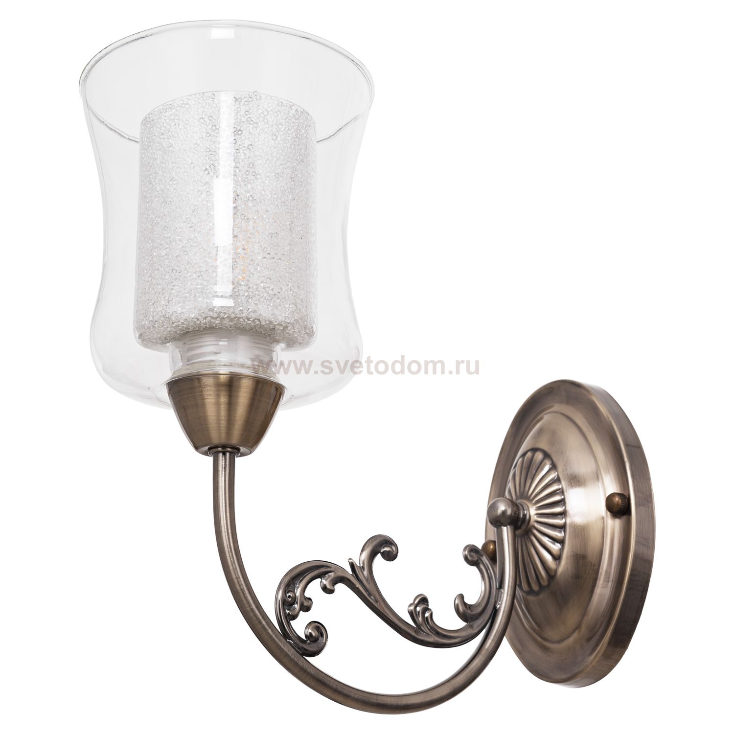 Светильник Ben Crezo B11291/1wAB WT+CL