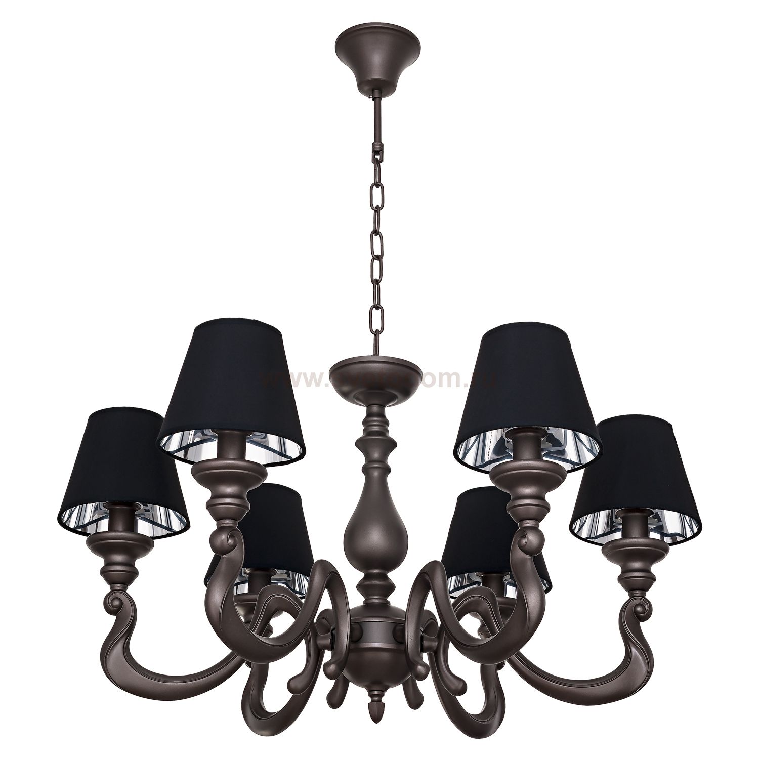 Светильник Ben Crezo B11294/6AG BK