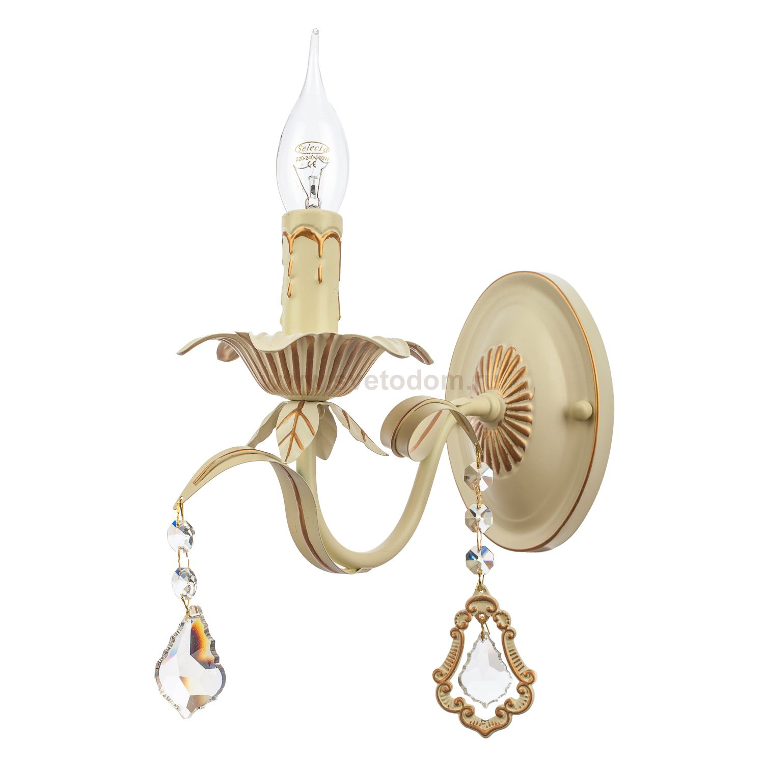 Светильник Ben Crezo B11409/1wYG WT