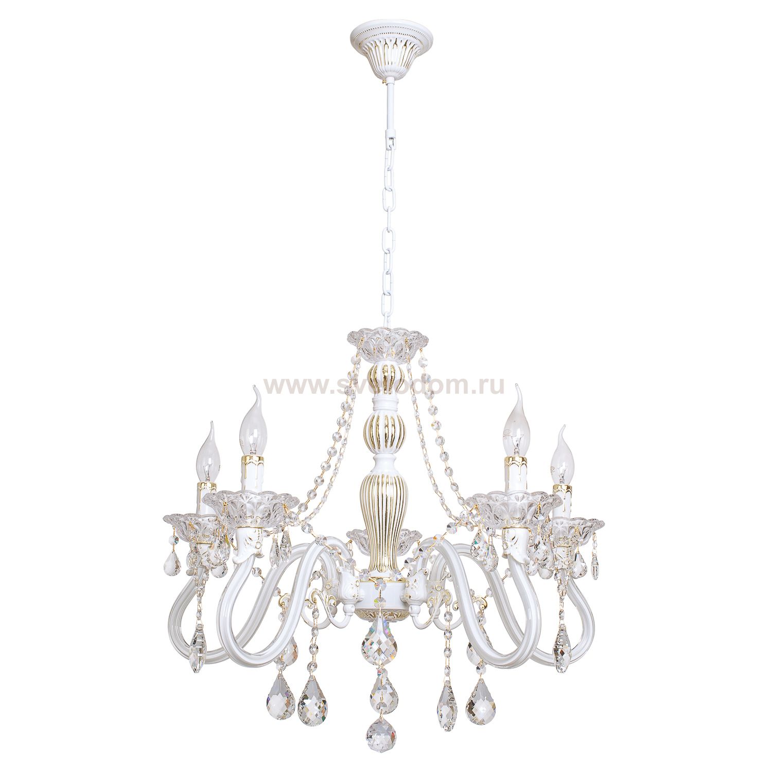 Светильник Ben Crezo B21012/5WT+GD