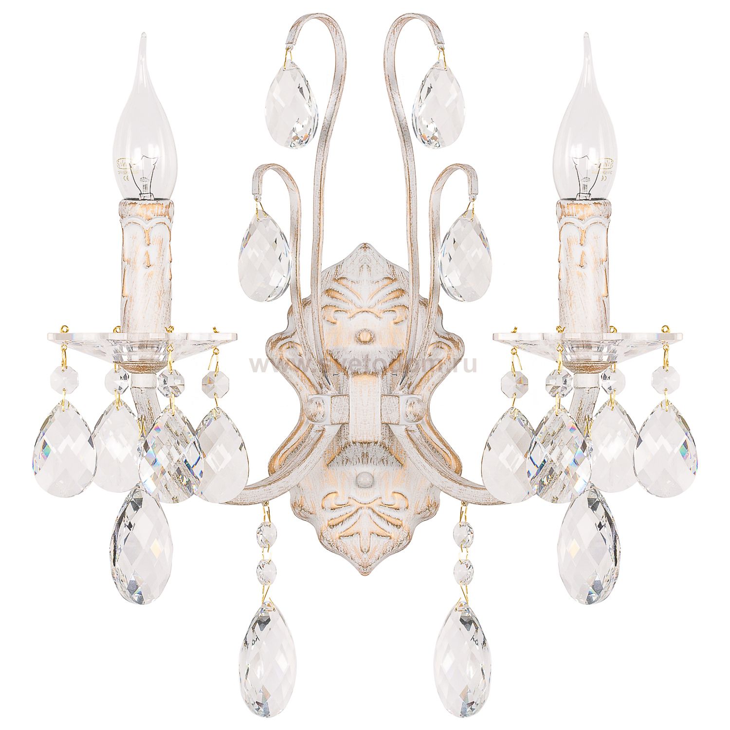 Светильник Ben Crezo B21028/2wWG WT