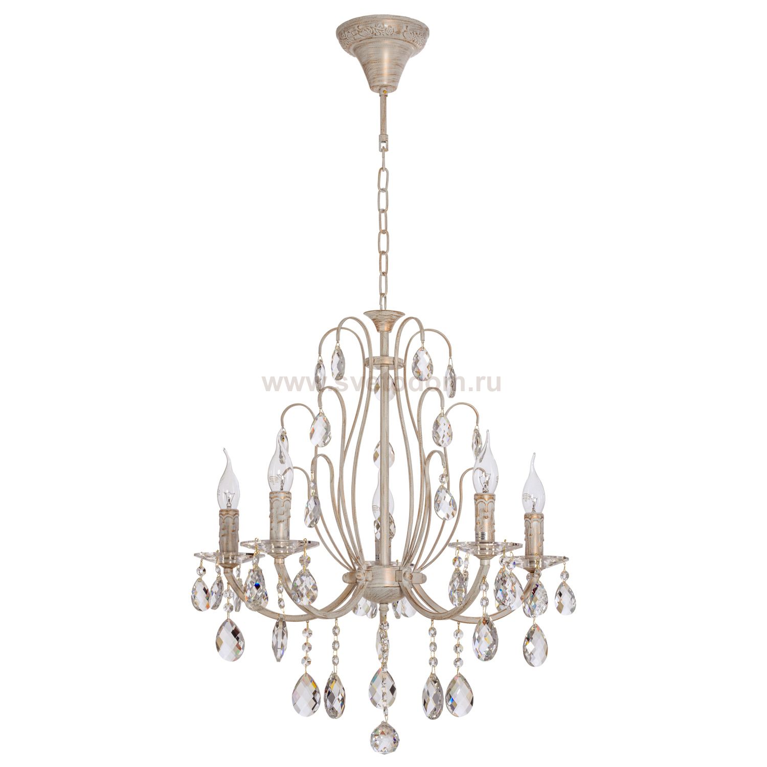 Светильник Ben Crezo B21028/5WG WT