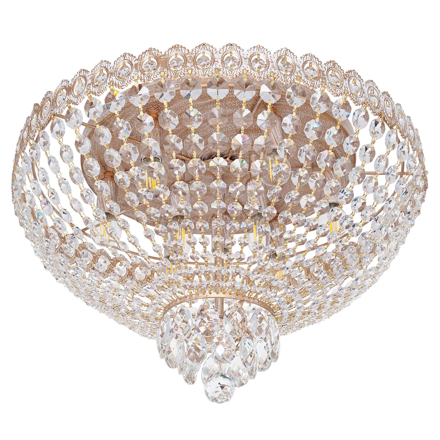 Светильник Ben Crezo B21064/9P FGD+WT