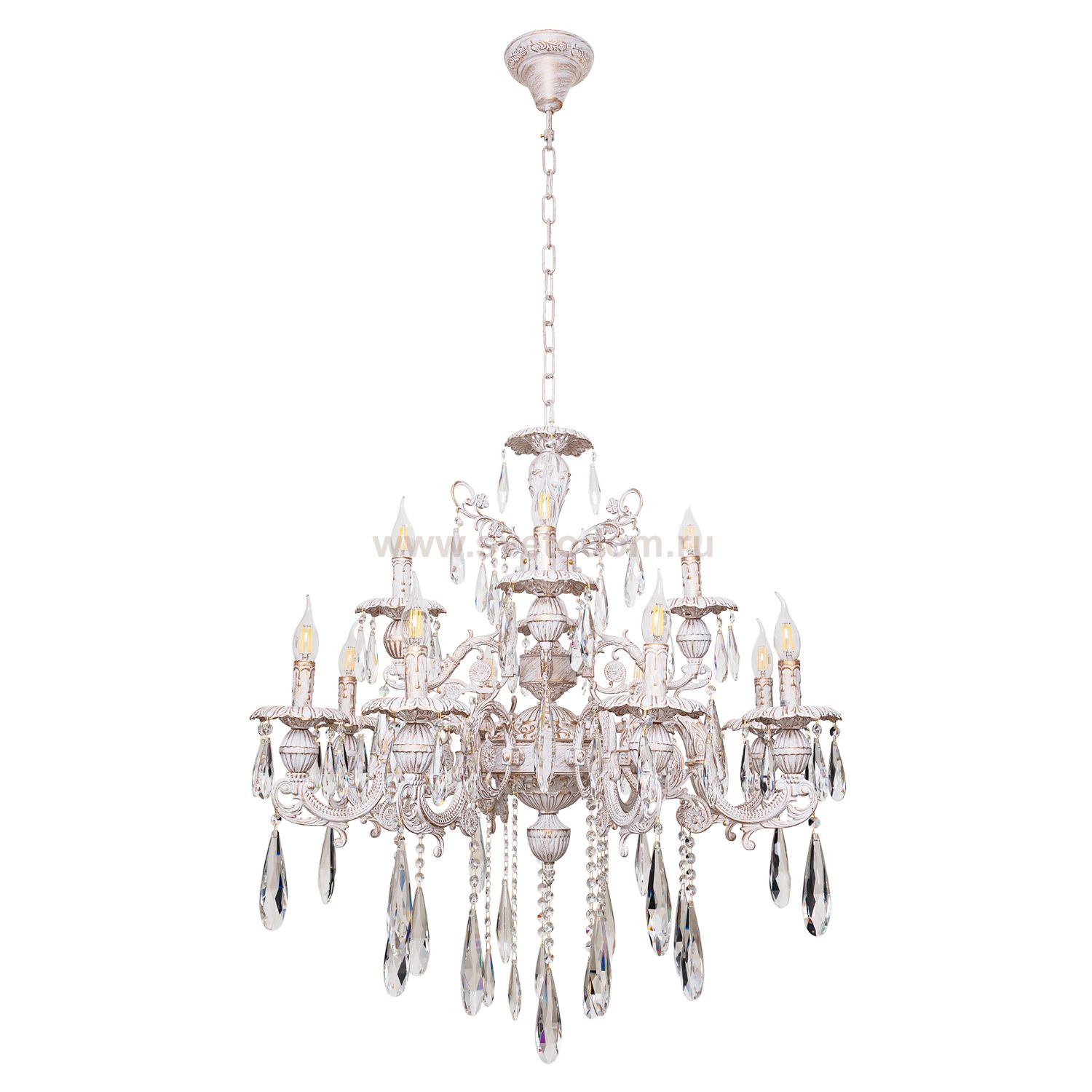 Светильник Ben Crezo B21067/12WG+WT