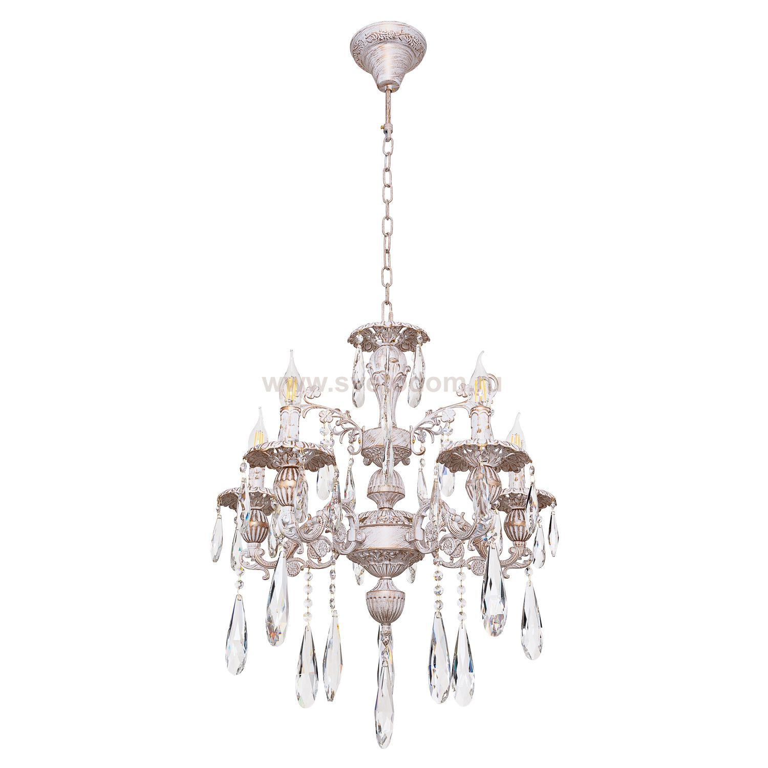 Светильник Ben Crezo B21067/5WG+WT