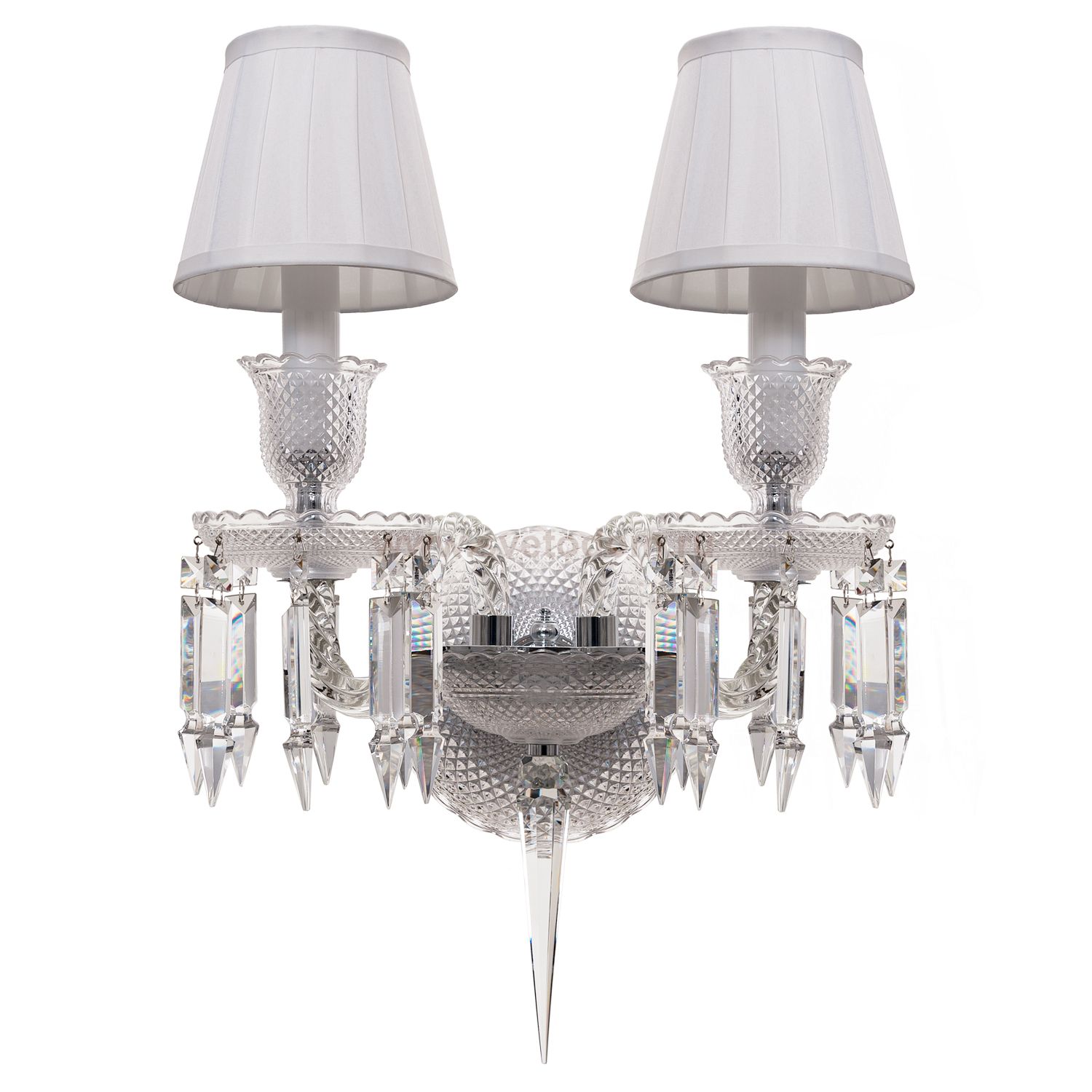 Светильник Ben Crezo B21075/2wCL WT