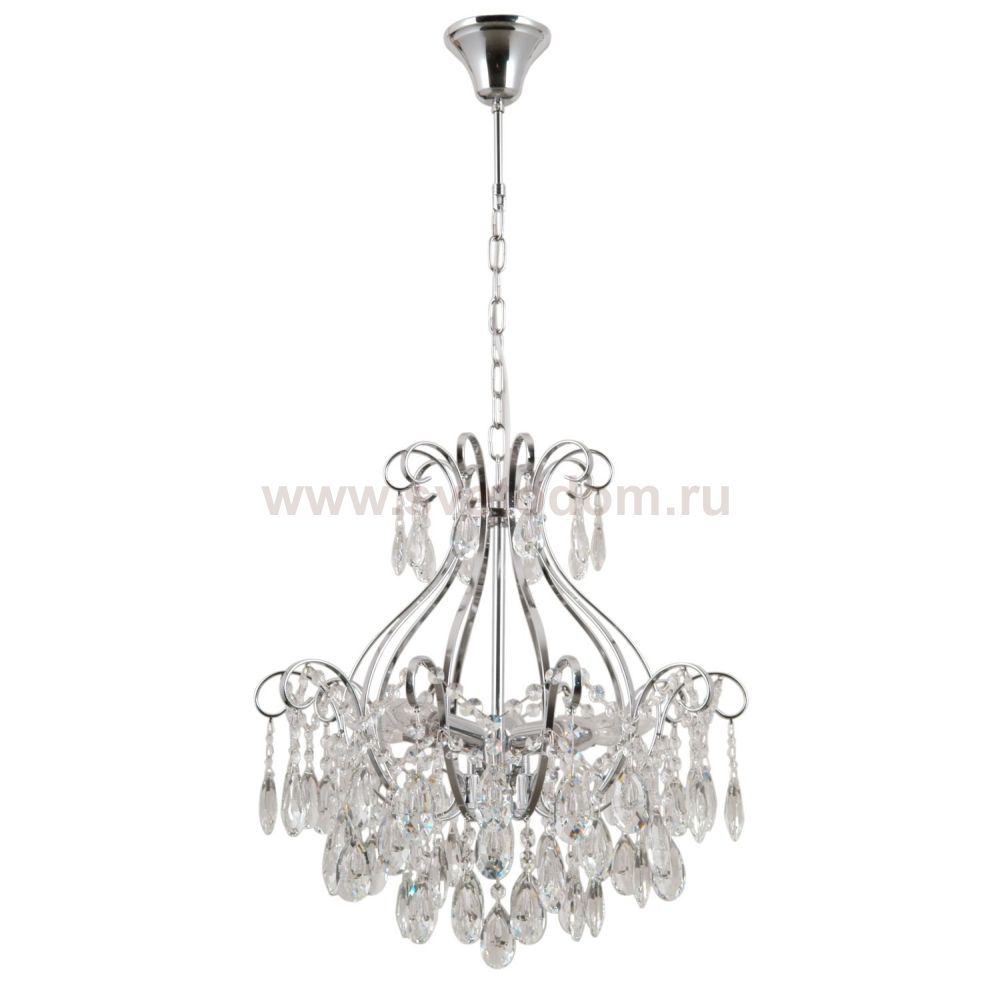 Люстра хрустальная B21076/5CR+CL BenCrezo