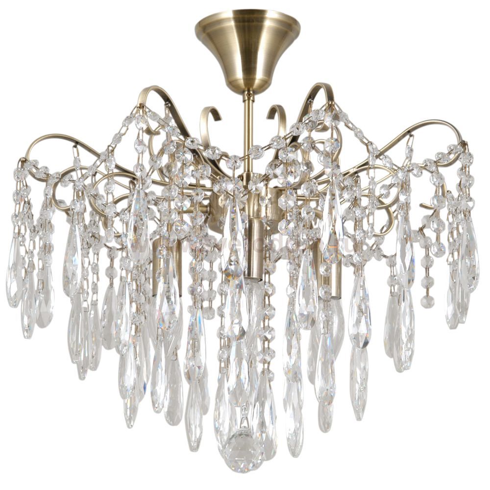 Люстра хрустальная B21083/4AB CL BenCrezo