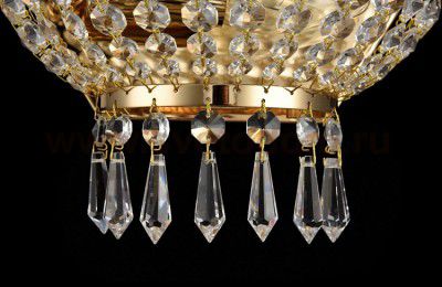 Светильник бра Maytoni B500-WB1-G Diamant Tiara